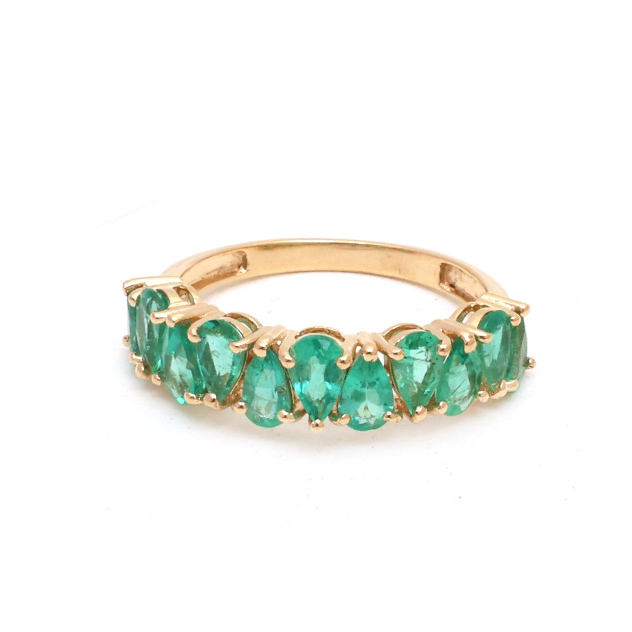 JPRG-5247/12508 Emerald Ring | 18K