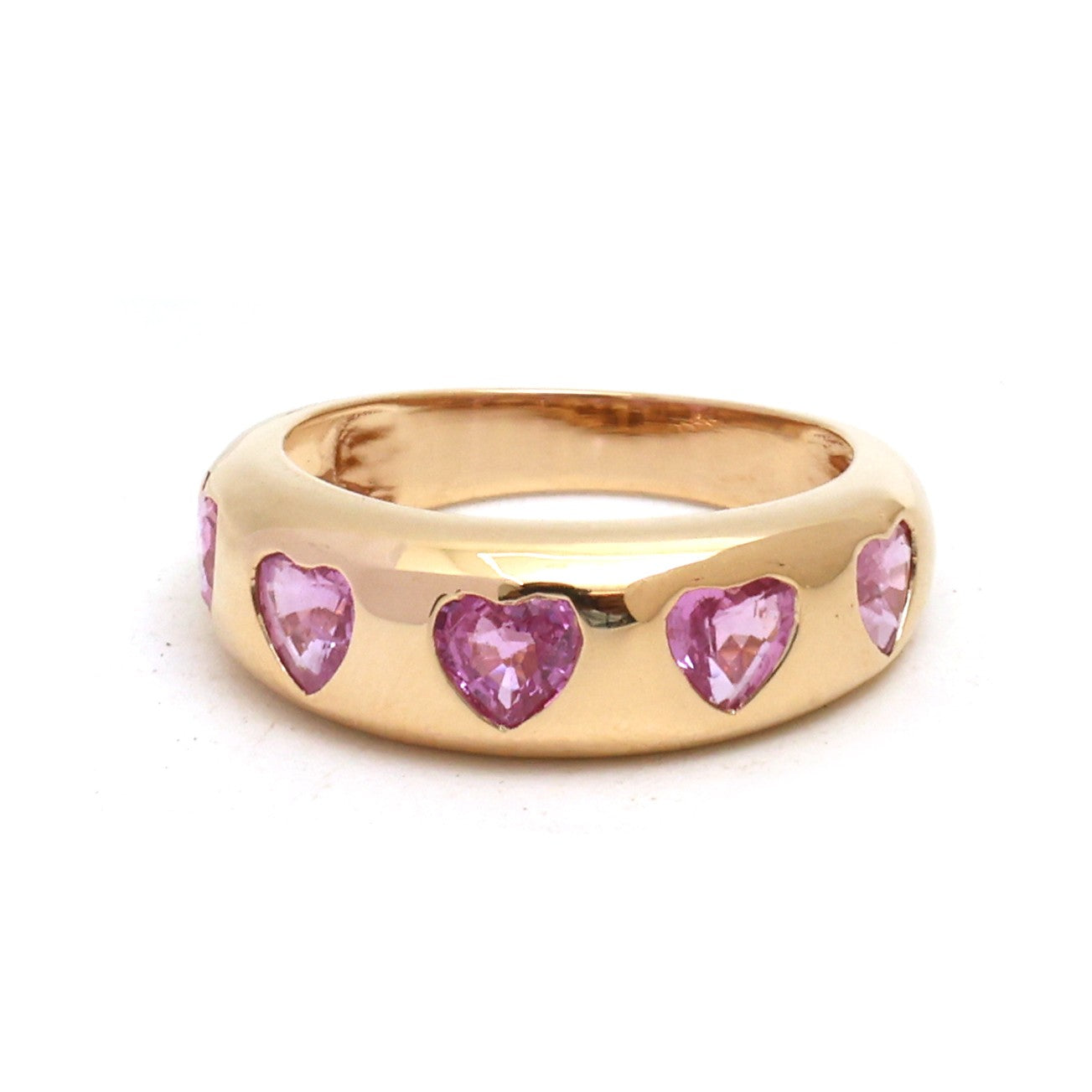 JPRG-5249/12510 Pink Sapphire Ring | 18K