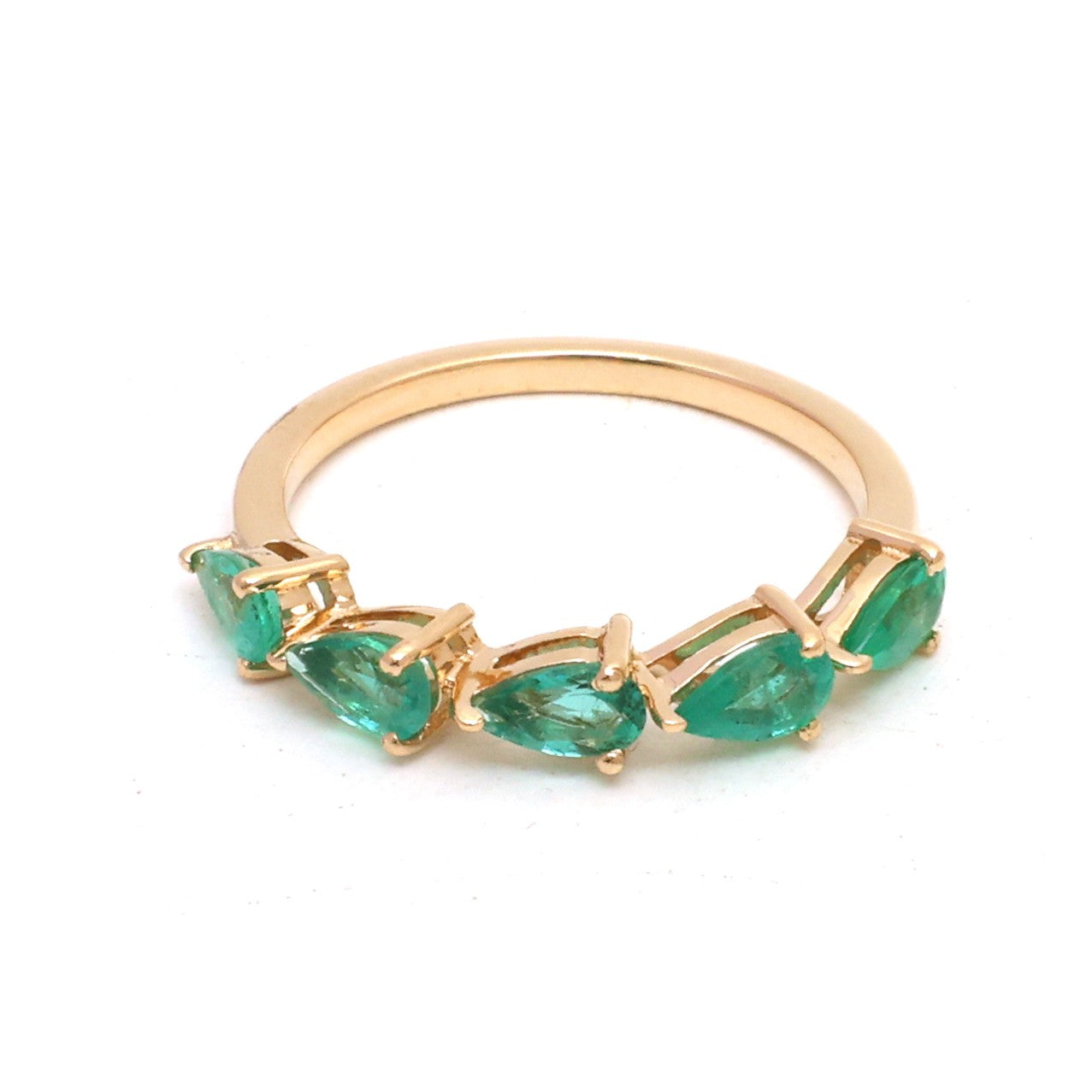 JPRG-5255/12516 Emerald Ring | 18K