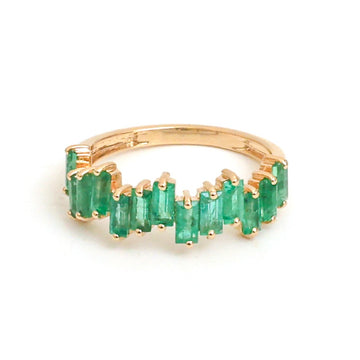 JPRG-5266/12552 Emerald Ring | 14K