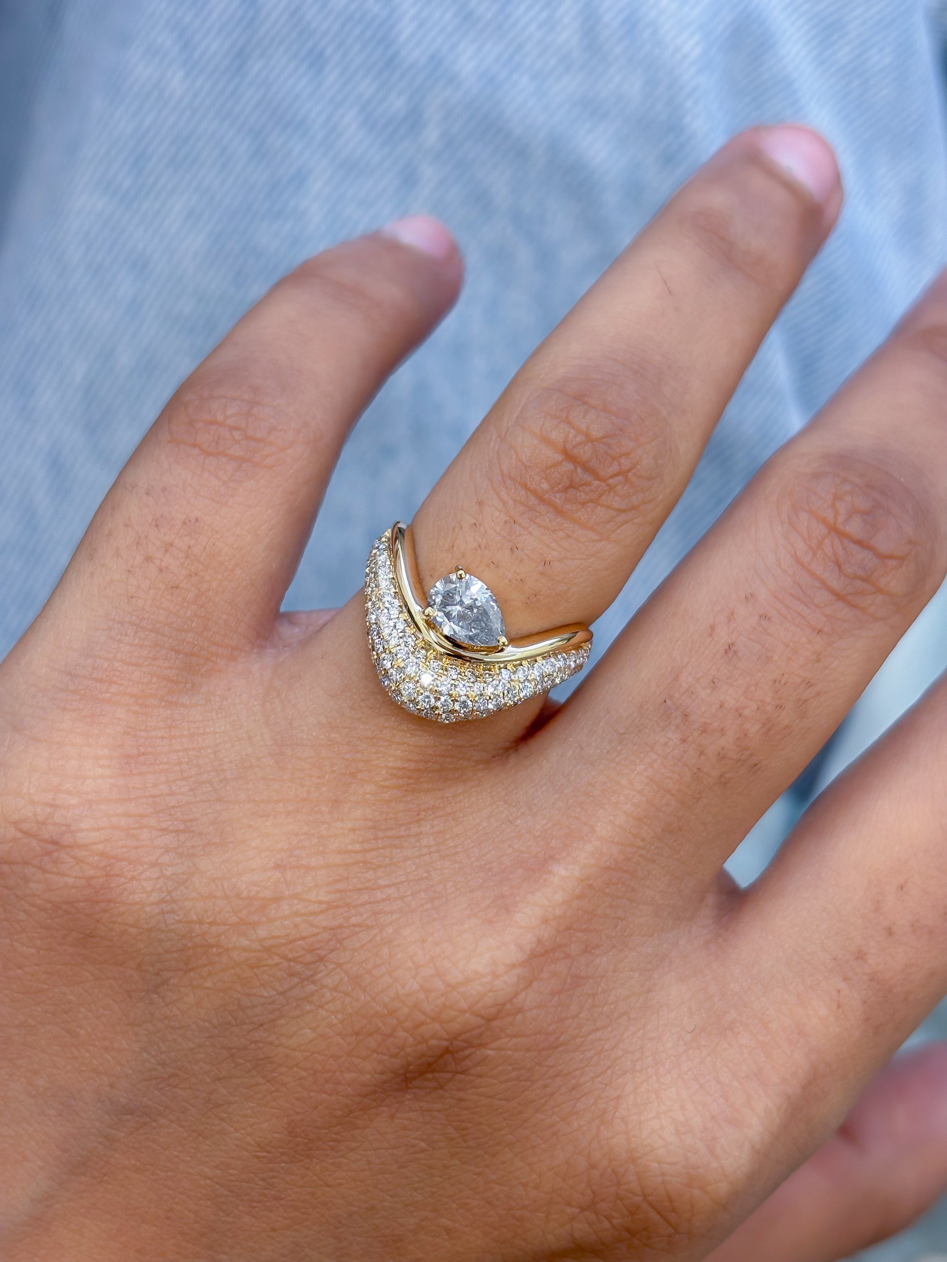 JPRG-5277/12576 Diamond Ring | 18K