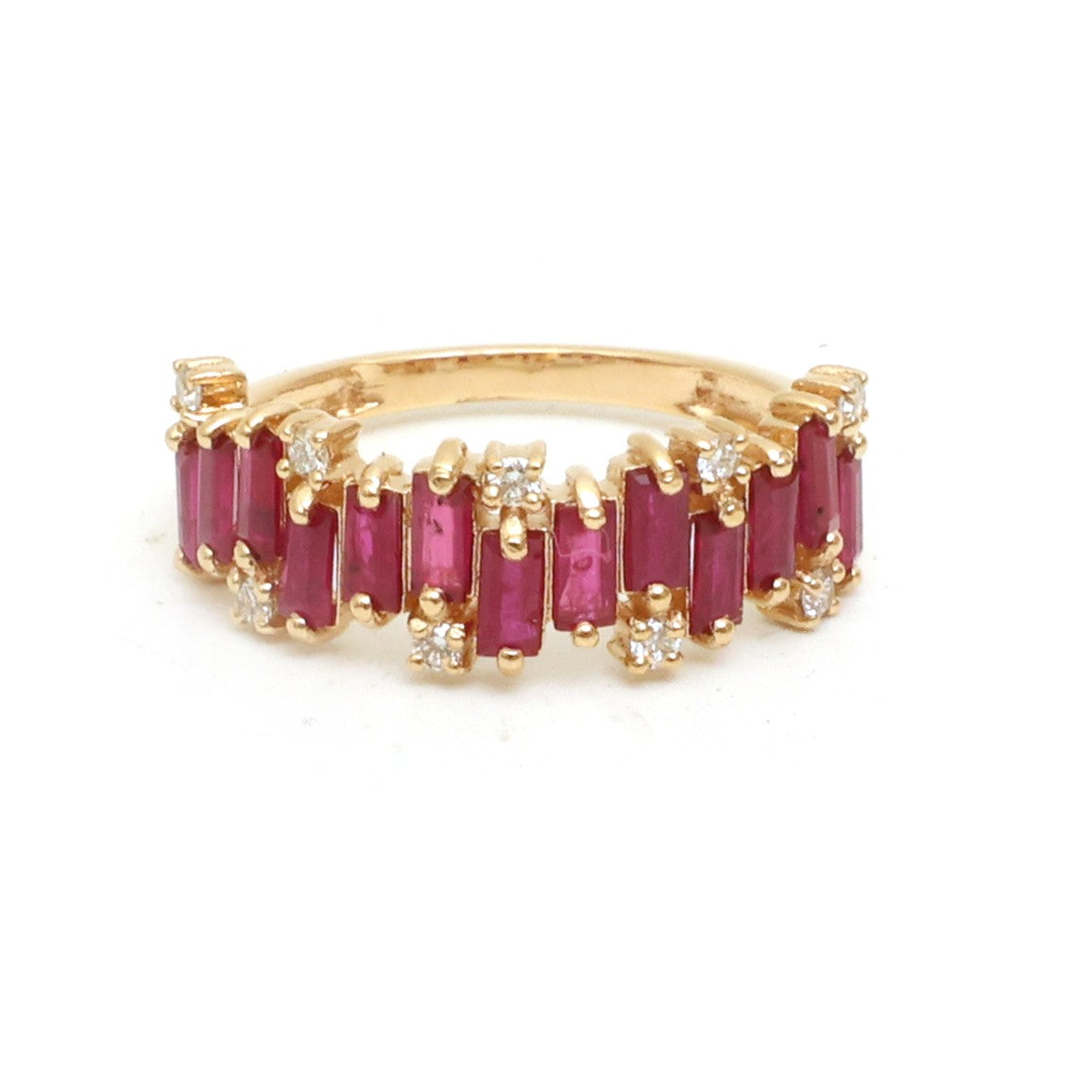 JPRG-5287/12586 Ruby Diamond Ring | 18K