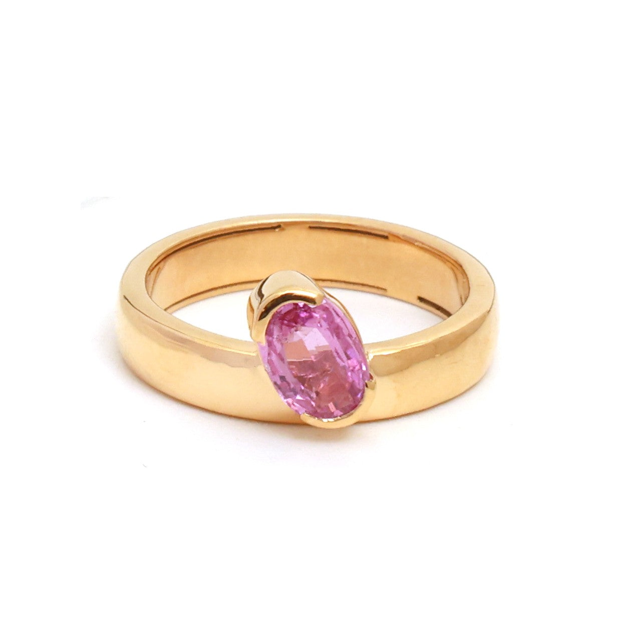 JPRG-5308/12688 Pink Sapphire Ring | 18K