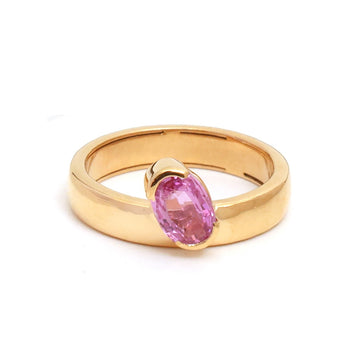 JPRG-5308/12688 Pink Sapphire Ring | 18K
