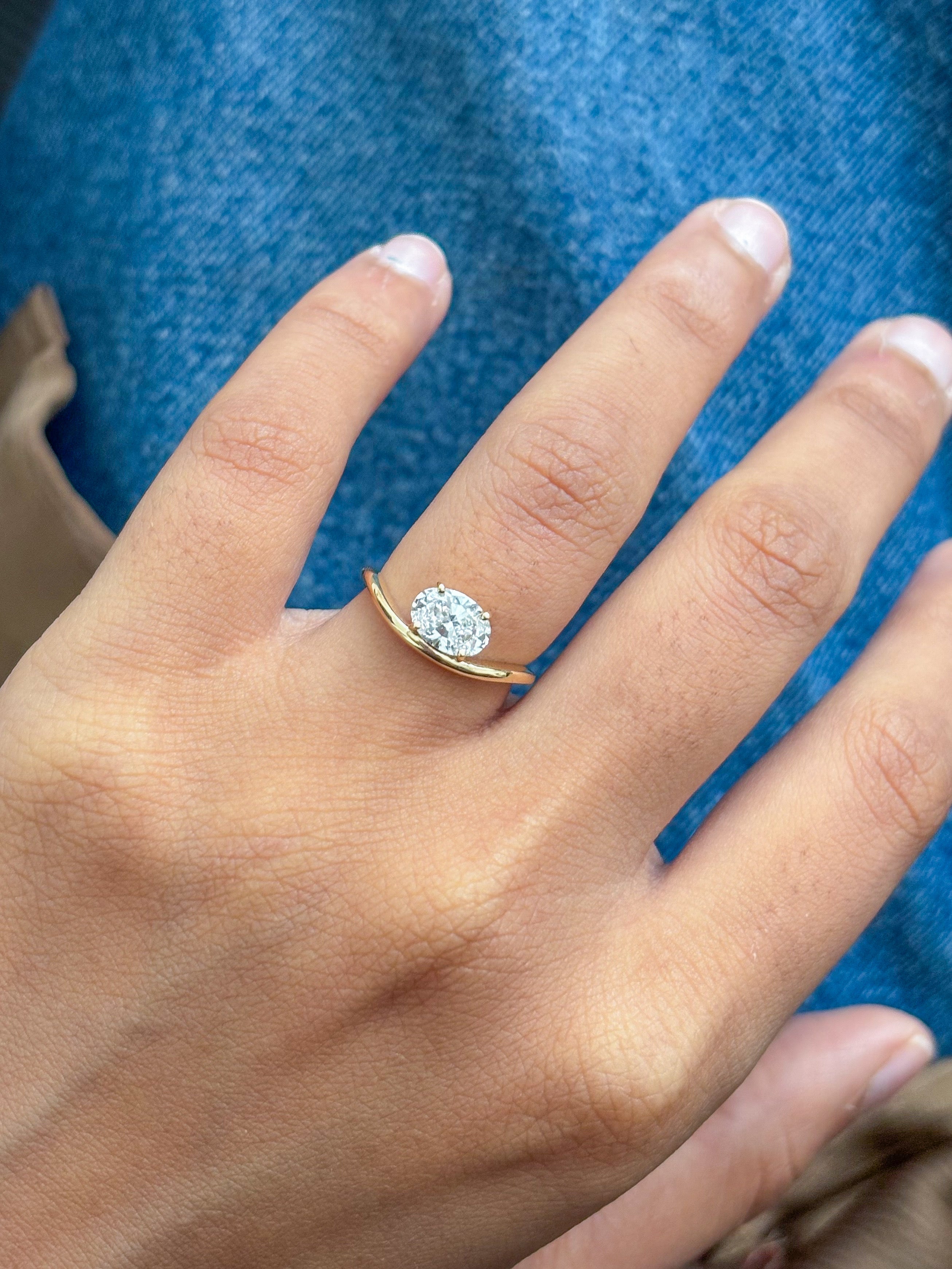 JPRG-5314/12697 Lab Grown Diamond Ring | 14K