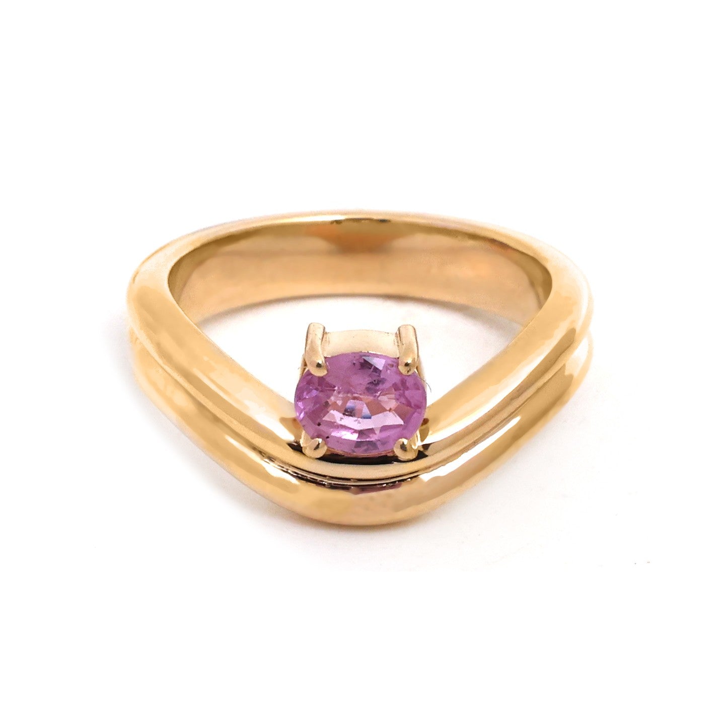 JPRG-5315/12698 Pink Sapphire Ring | 14K