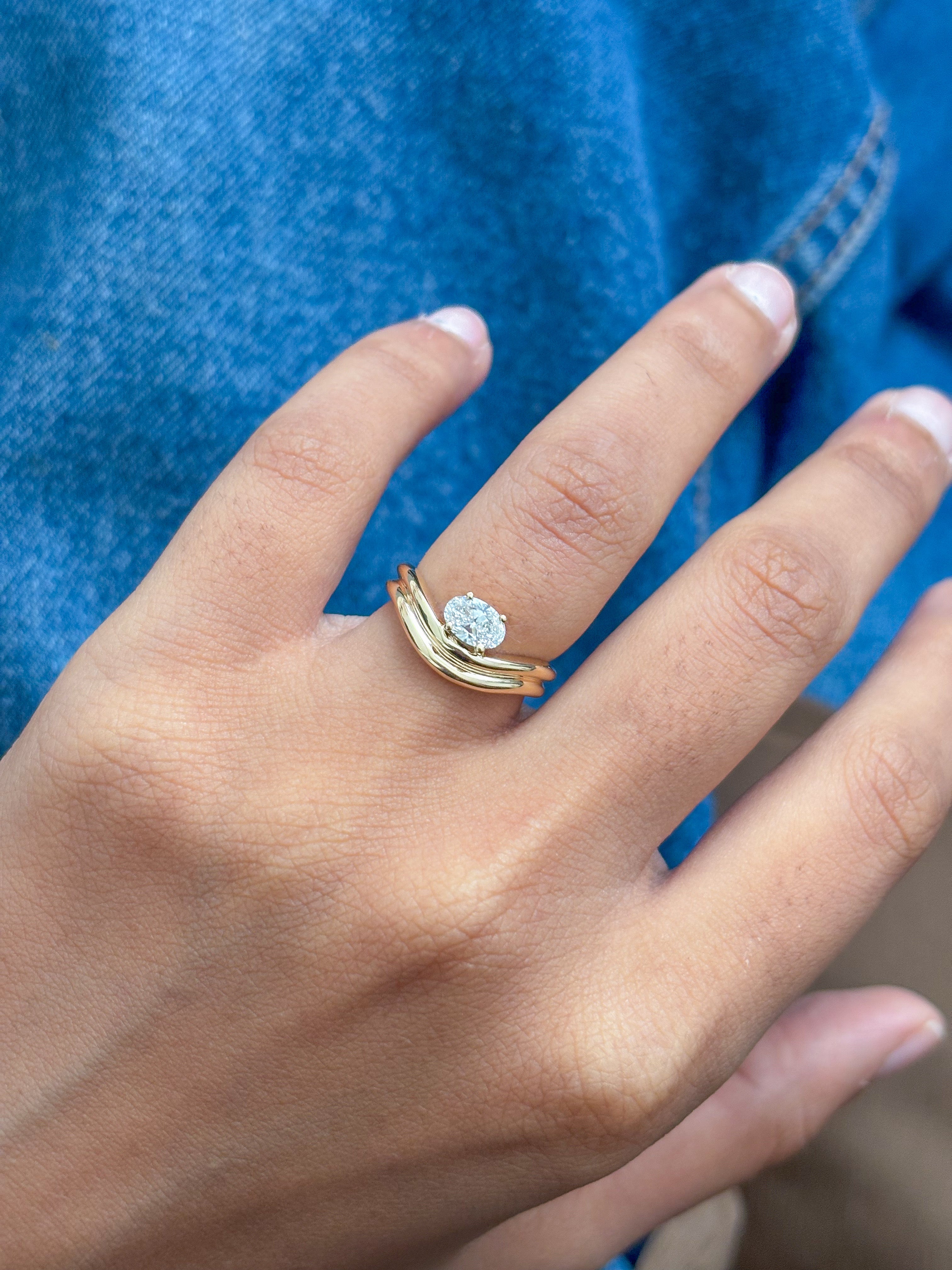 JPRG-5319/12702 Lab Grown Diamond Ring | 14K