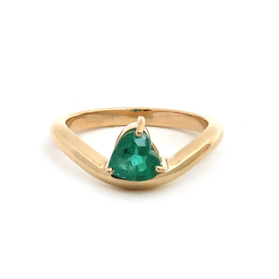 JPRG-5325/12708 Emerald Ring | 14K