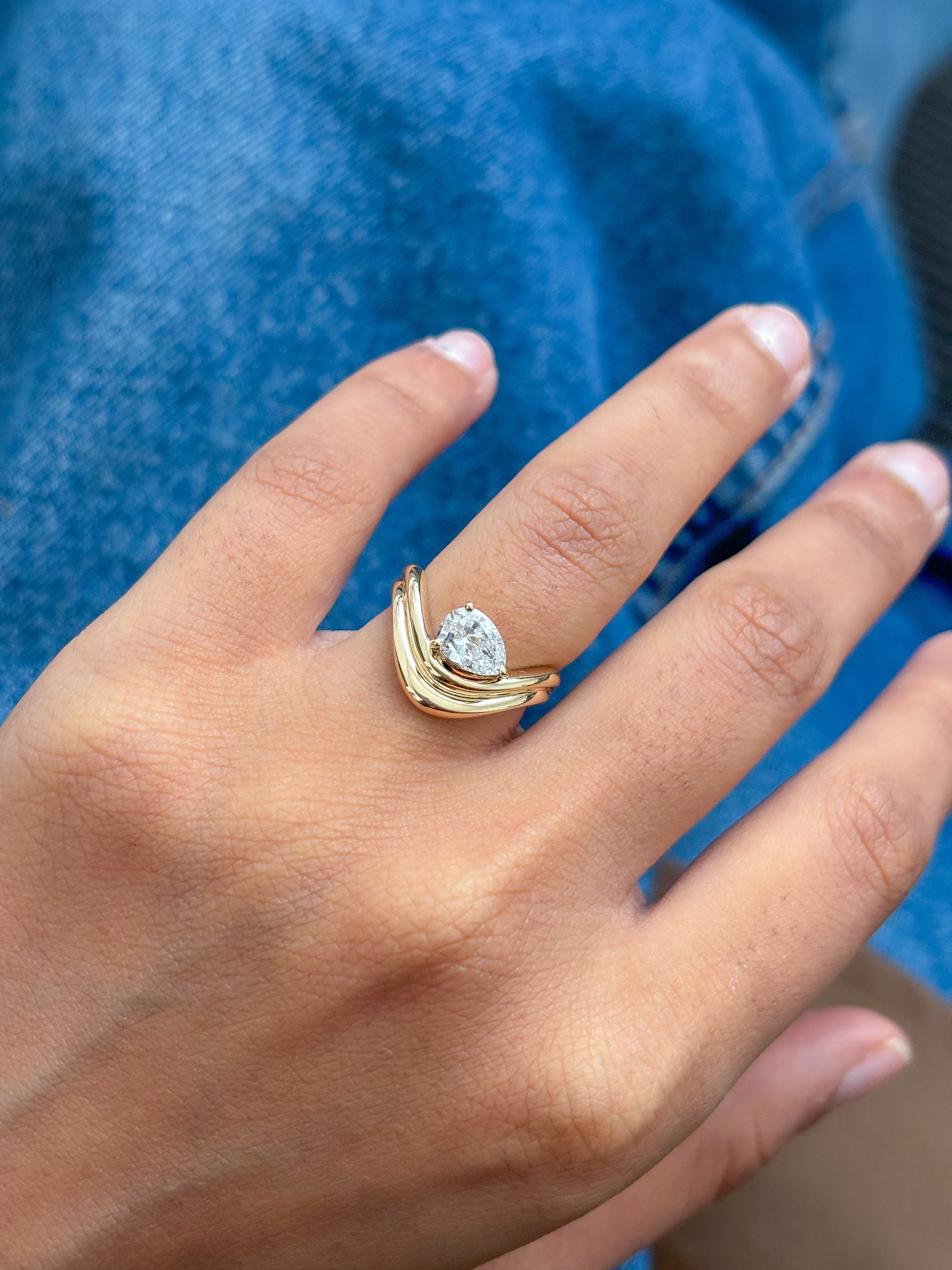 JPRG-5327/12710 Lab Grown Diamond Ring | 14K
