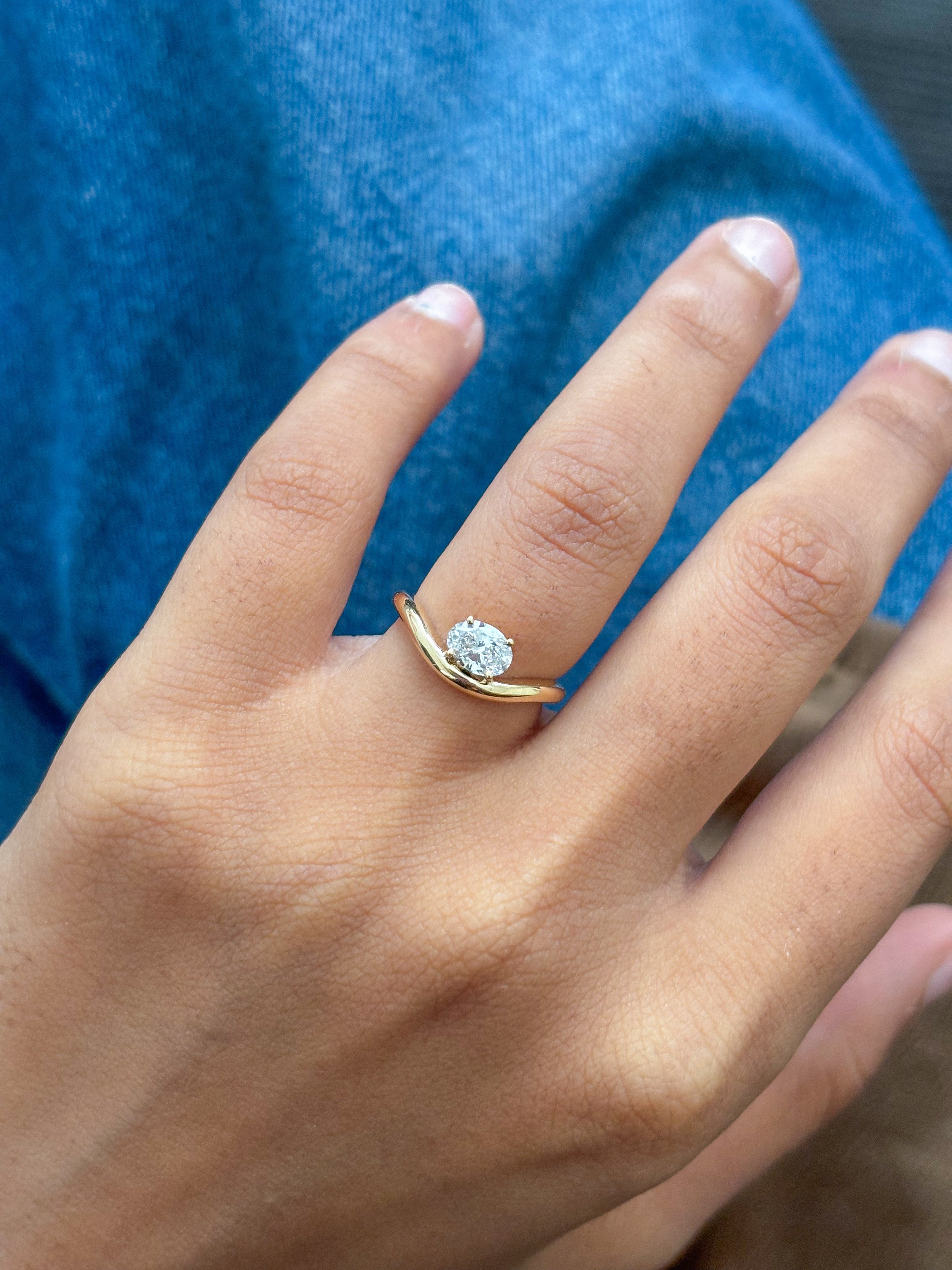 JPRG-5328/12711 Lab Grown Diamond Ring | 14K