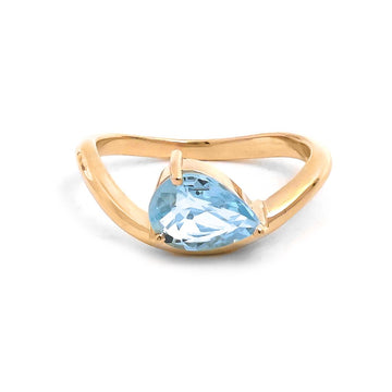 JPRG-5332/12715 Aquamarine Ring | 14K
