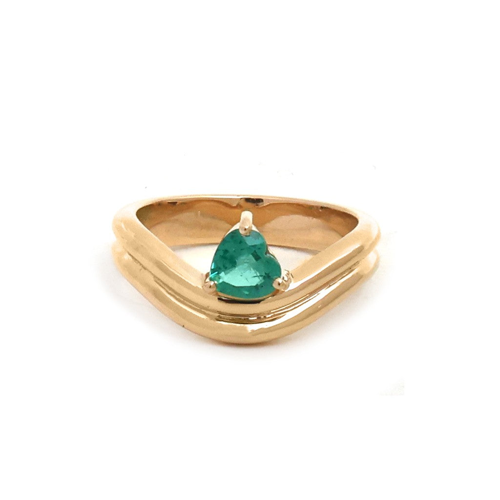 JPRG-5333/12716 Emerald Ring | 14K
