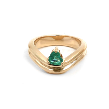 JPRG-5334/12717 Emerald Ring | 14K
