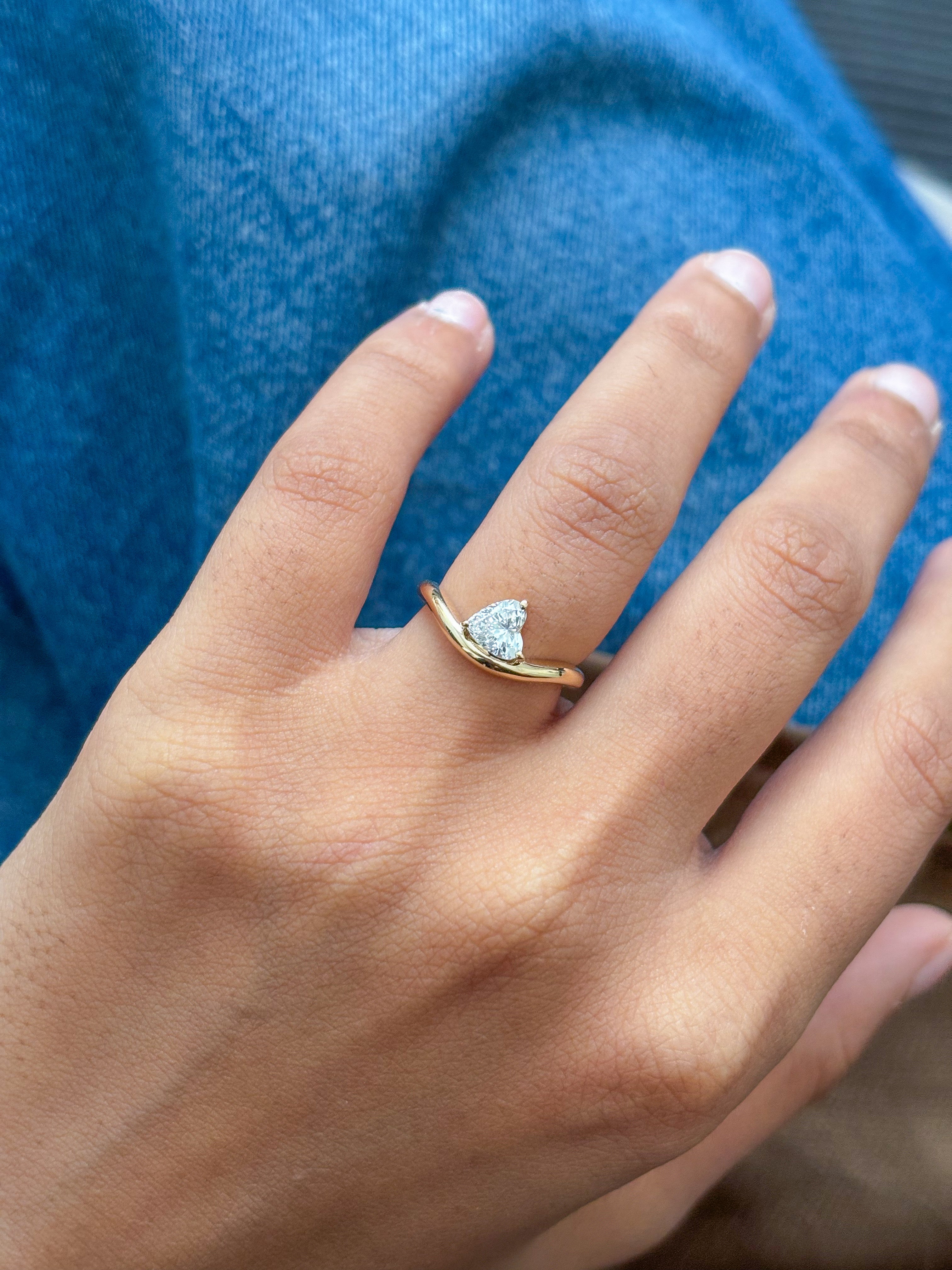 JPRG-5339/12722 Lab Grown Diamond Ring | 14K