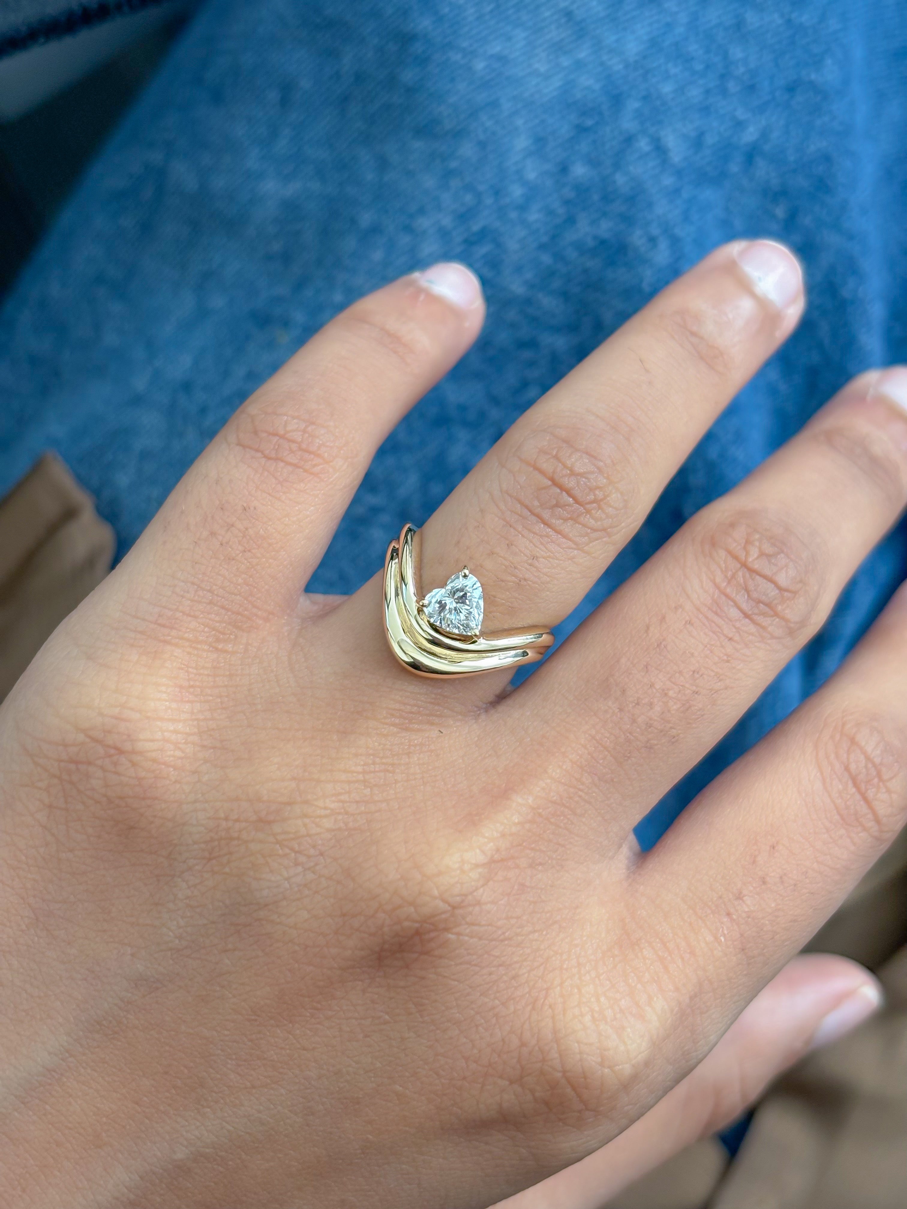 JPRG-5344/12730 Lab Grown Diamond Ring | 14K