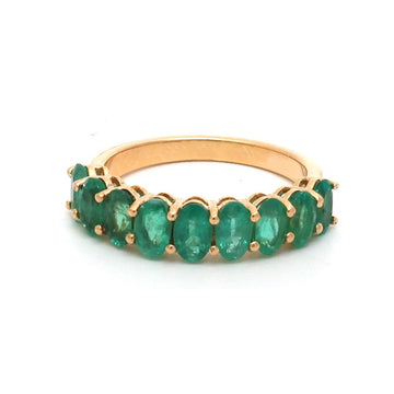 JPRG-5345/12731 Emerald Ring | 18K
