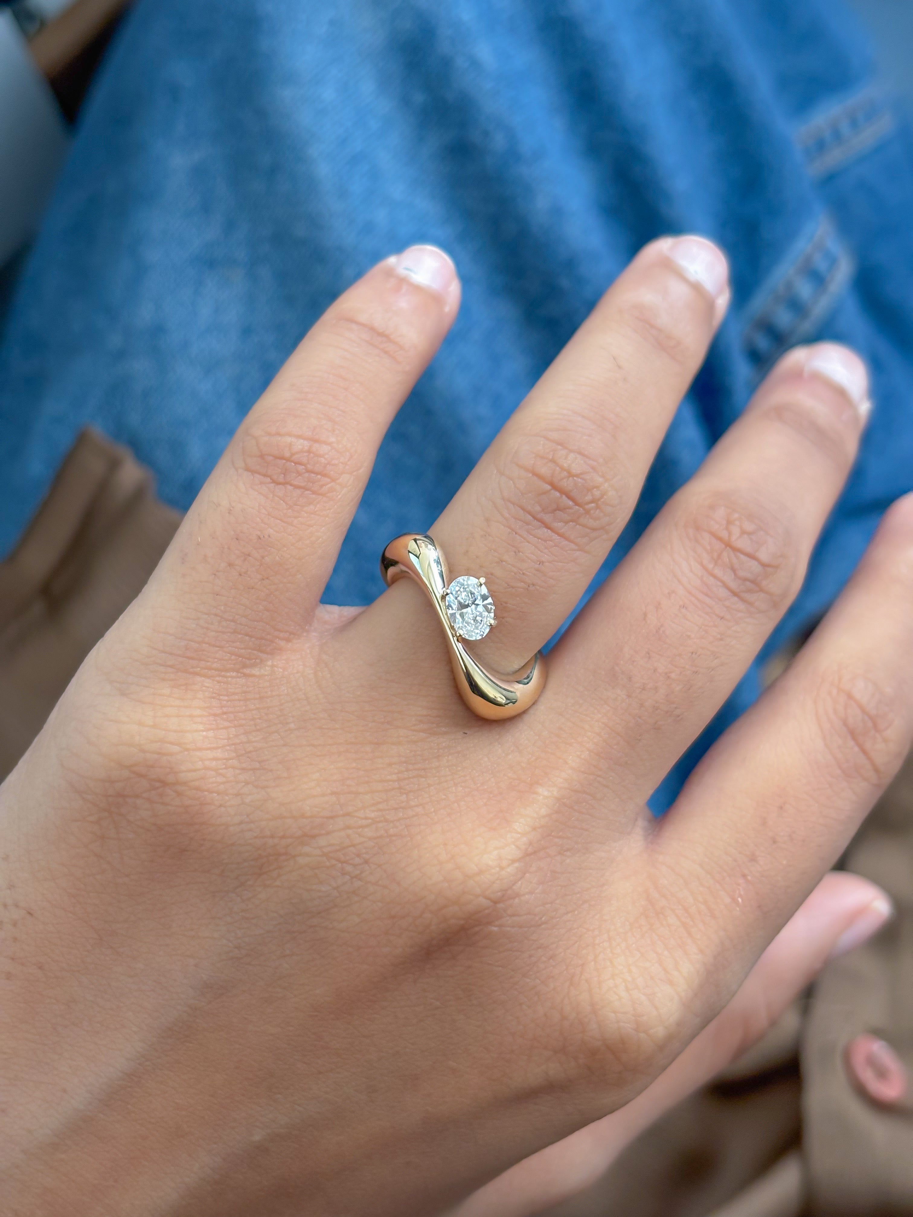 JPRG-5348/12734 Lab Grown Diamond Ring | 14K