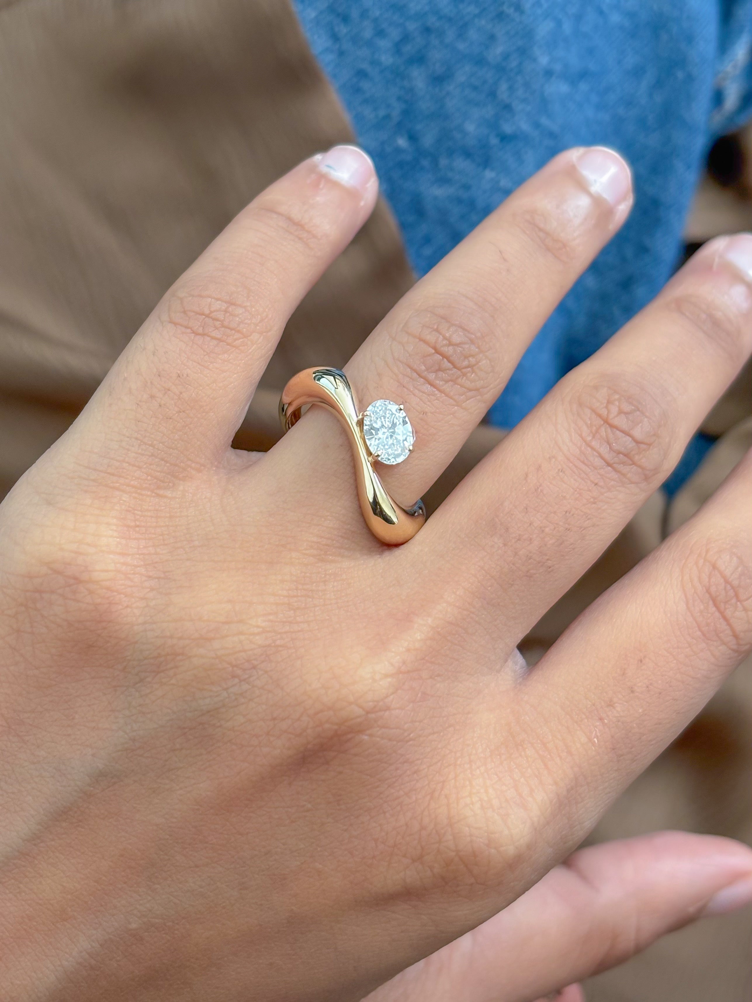 JPRG-5349/12735 Lab Grown Diamond Ring | 14K