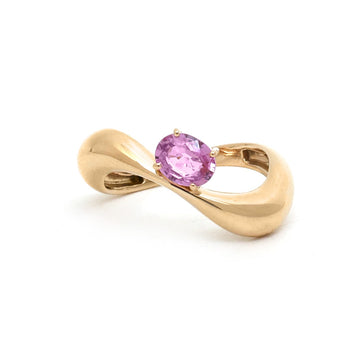 JPRG-5350/12736 Pink Sapphire Ring | 14K