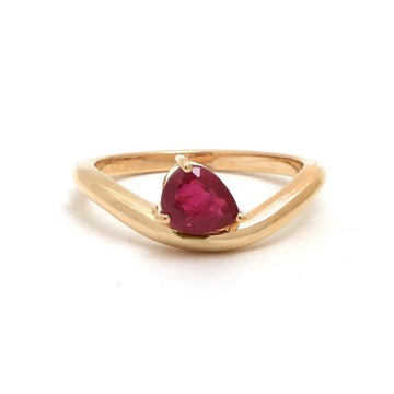 JPRG-5352/12738 Ruby Ring | 18K