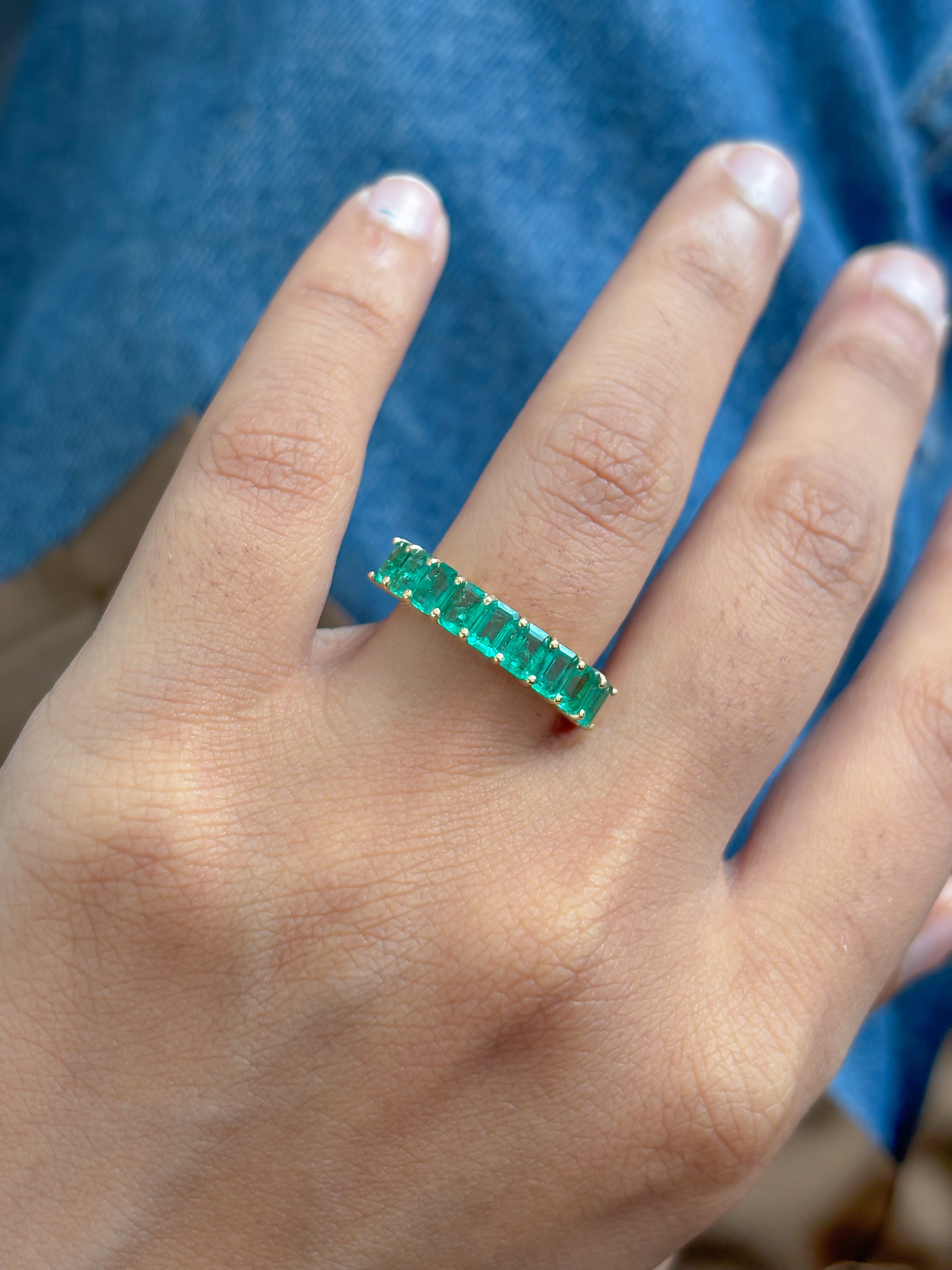 JPRG-5353/12739 Emerald Ring | 18K