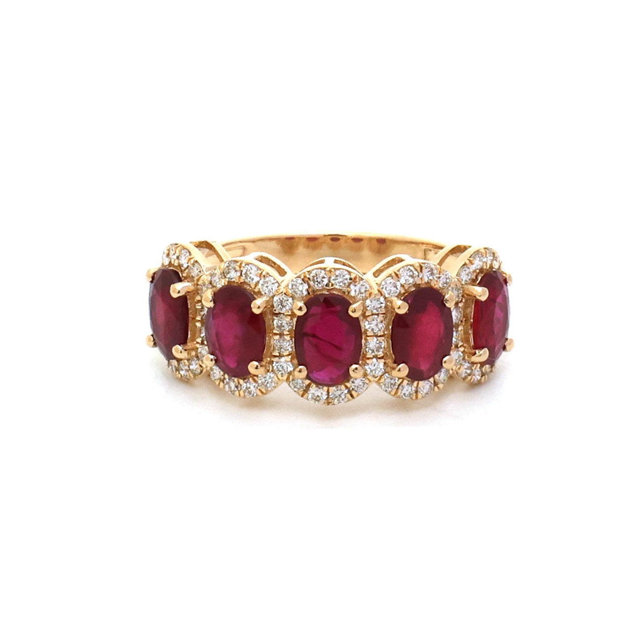 JPRG-5356/12742 Ruby Diamond Ring | 18K