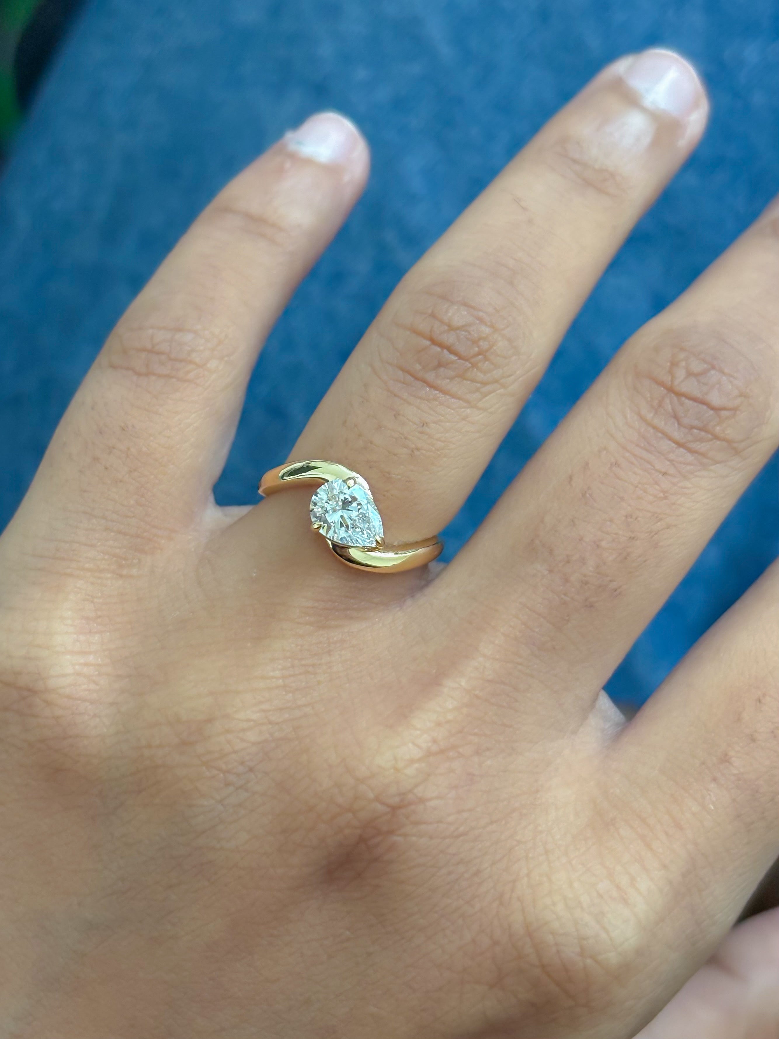 JPRG-5368/12771 Lab Grown Diamond Ring | 14K