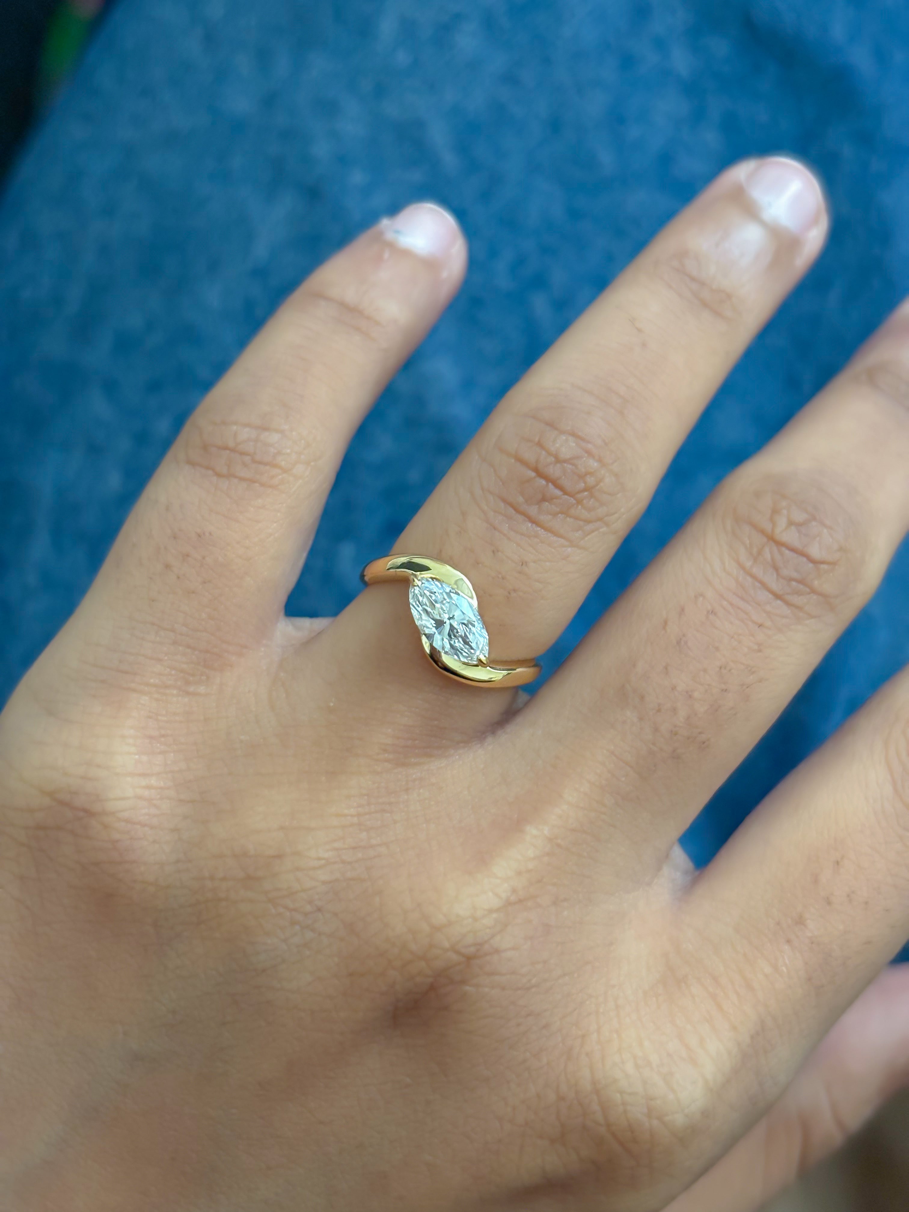 JPRG-5369/12772 Lab Grown Diamond Ring | 14K