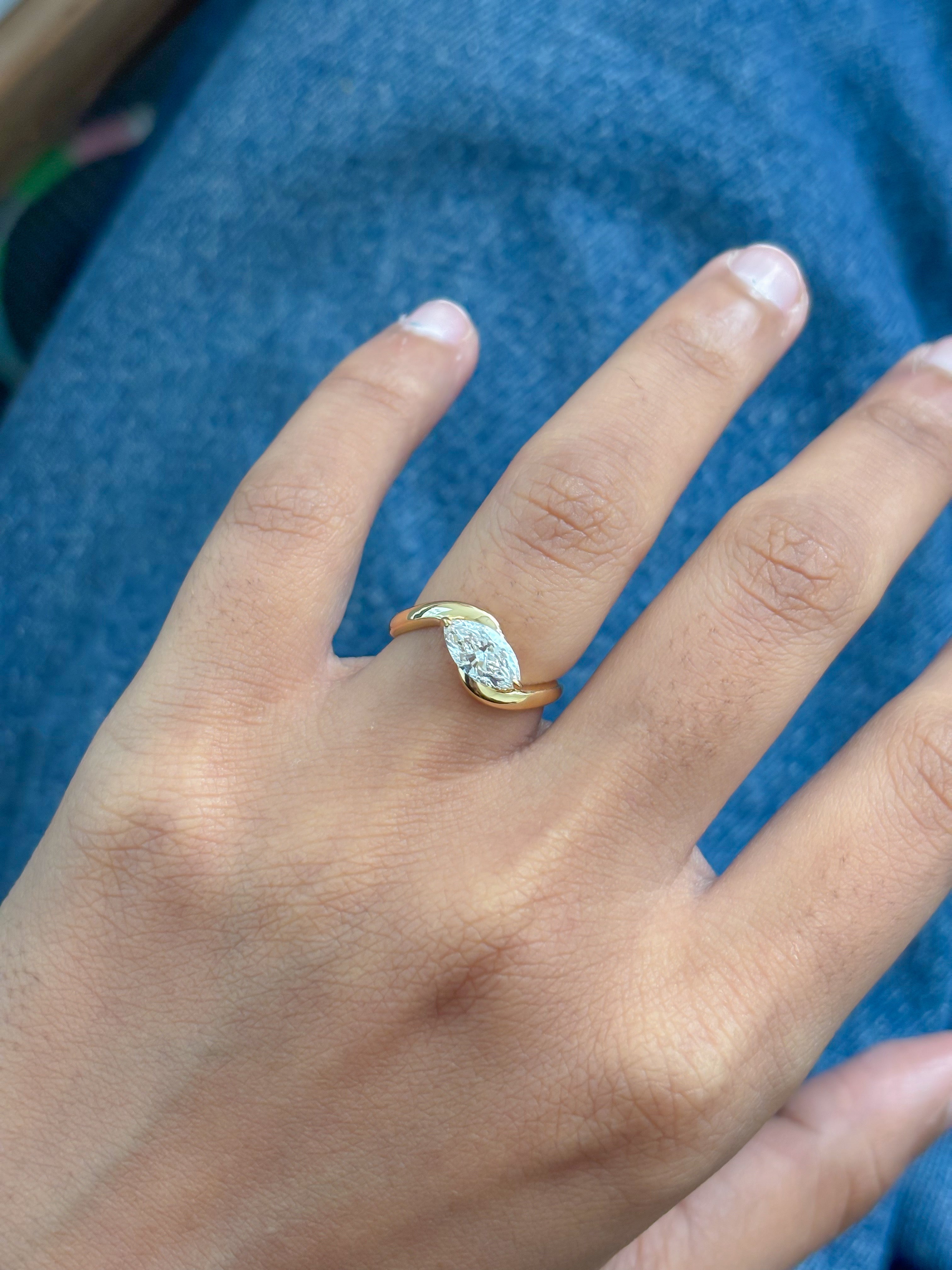 JPRG-5370/12773 Lab Grown Diamond Ring | 14K