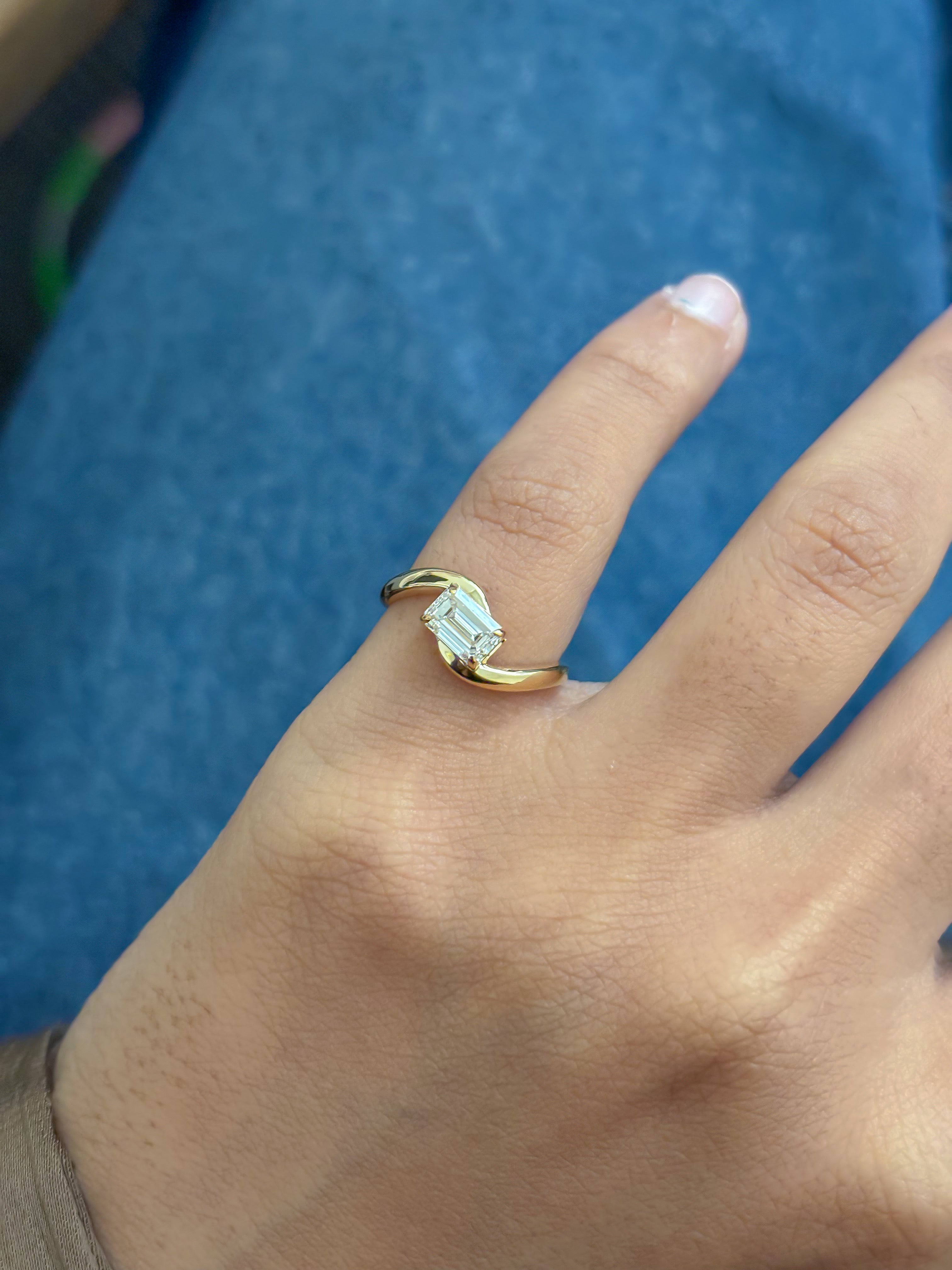 JPRG-5372/12775 Lab Grown Diamond Ring | 14K