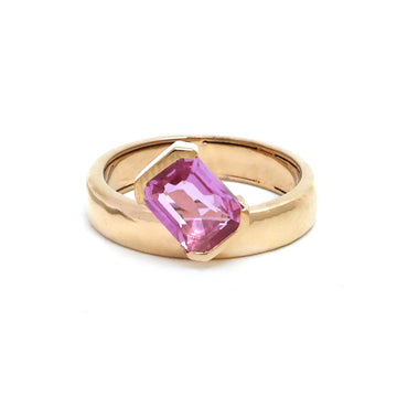 JPRG-5375/12778 Pink Sapphire Ring | 18K