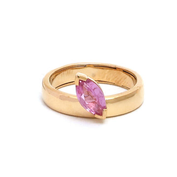 JPRG-5379/12782 Pink Sapphire Ring | 18K
