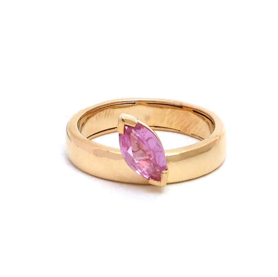 JPRG-5379/12782 Pink Sapphire Ring | 18K