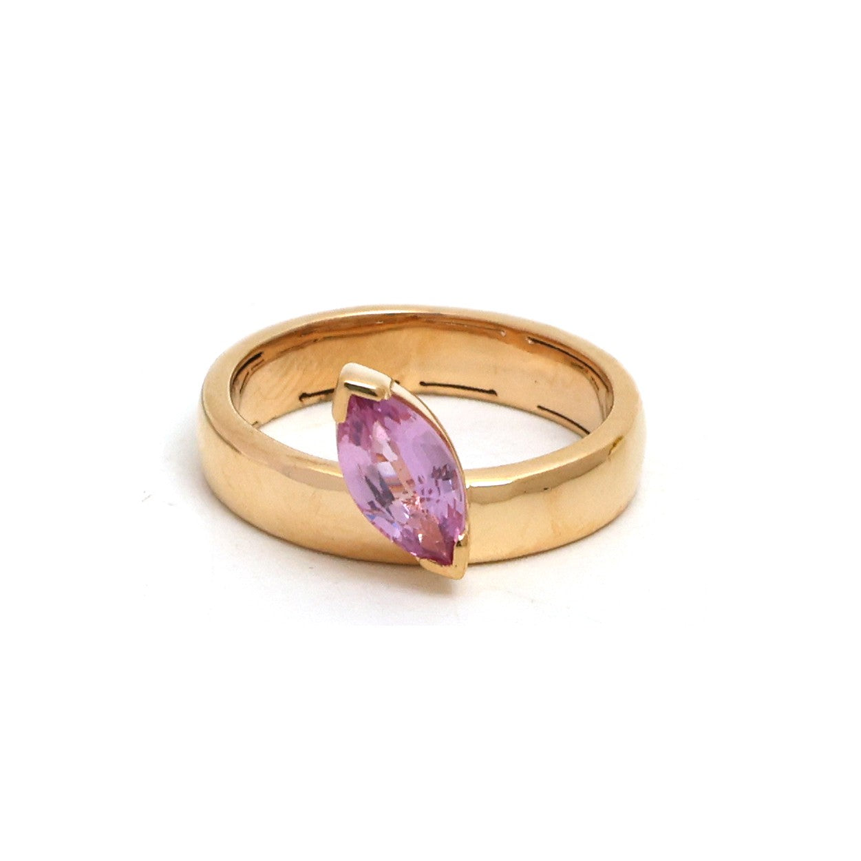 JPRG-5380/12783 Pink Sapphire Ring | 18K