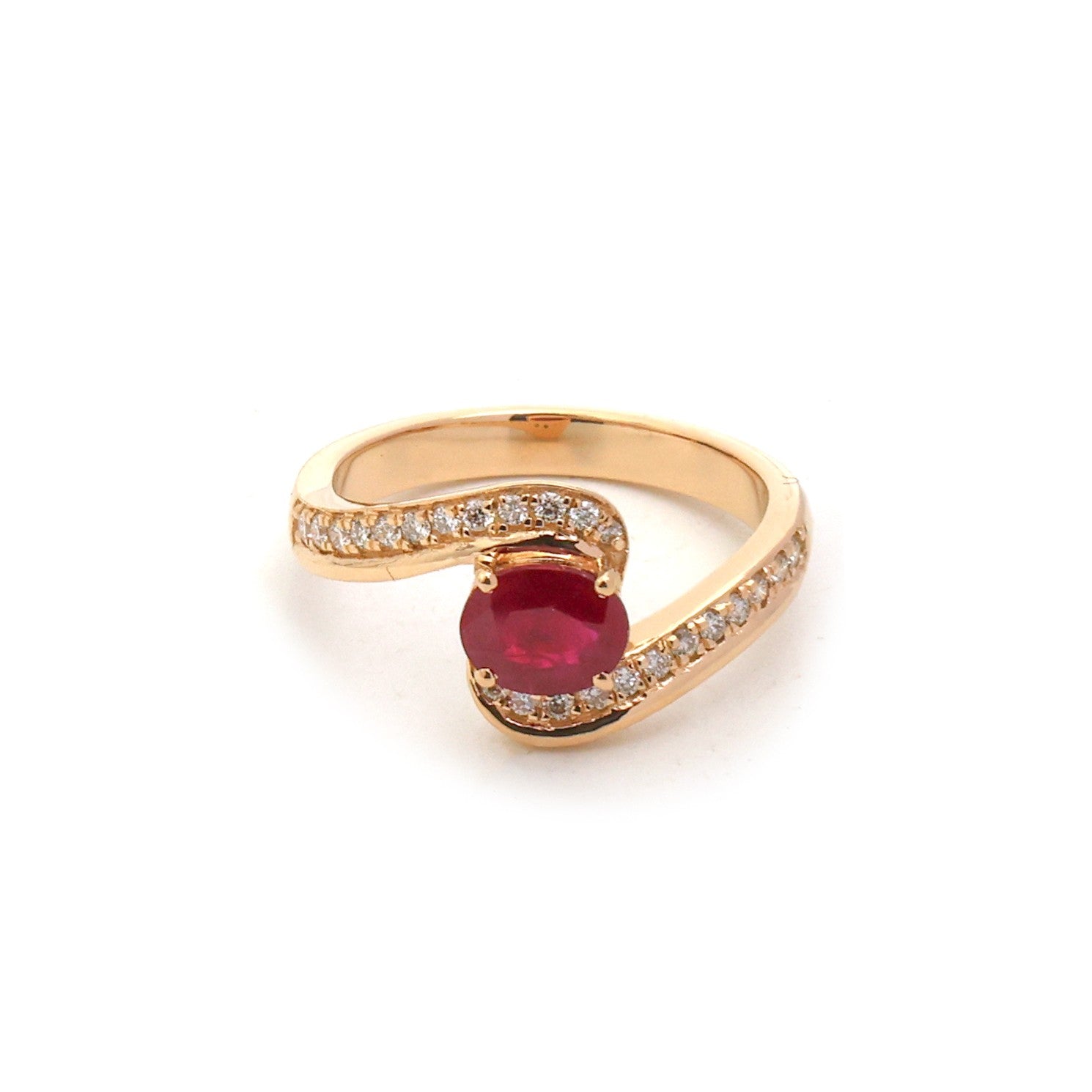 JPRG-5389/12792 Ruby Diamond Ring | 18K