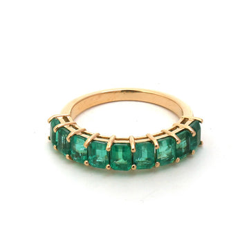 JPRG-5392/12795 Emerald Ring | 18K