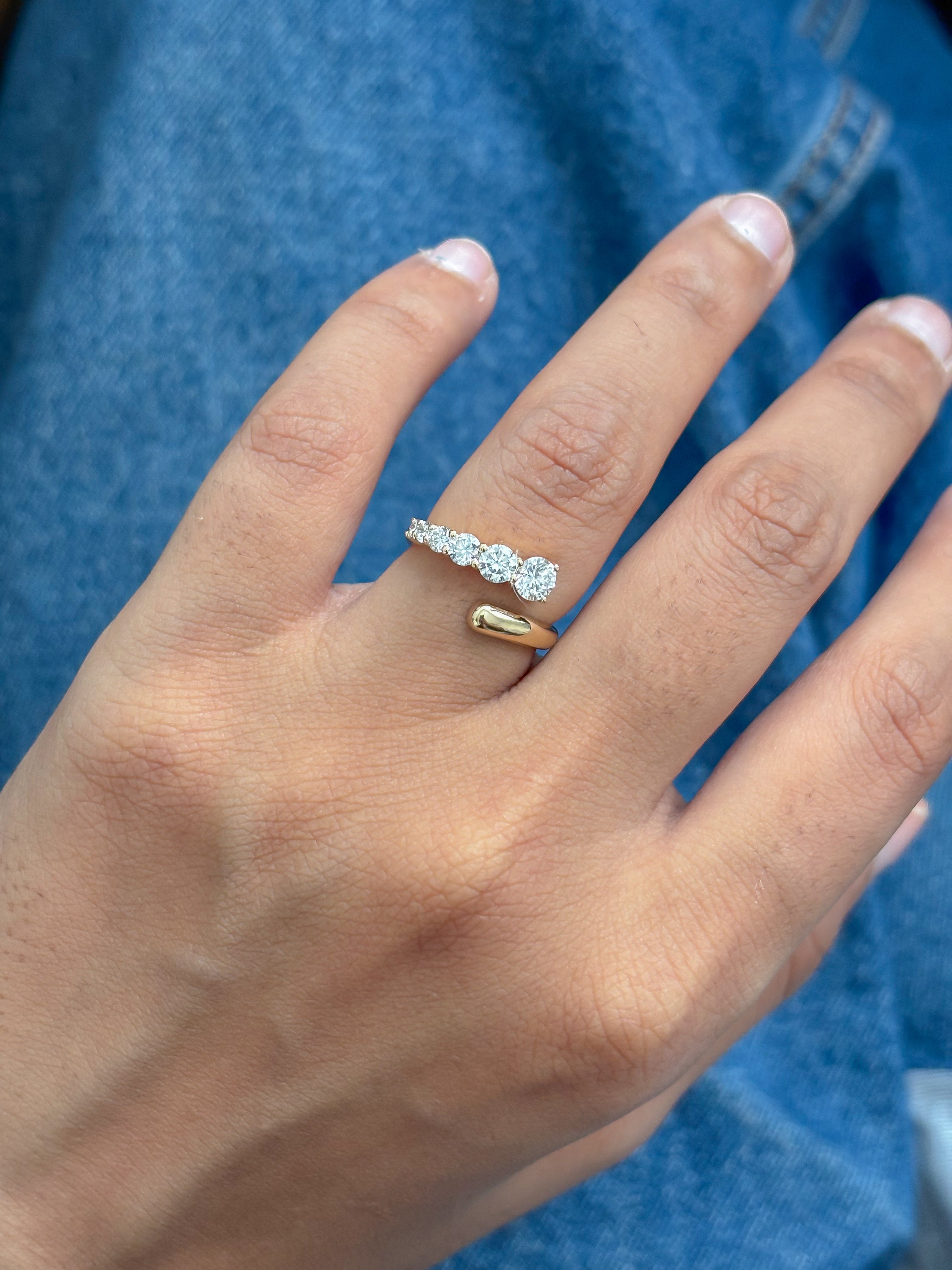 JPRG-5395/12798 Lab Grown Diamond Ring | 14K