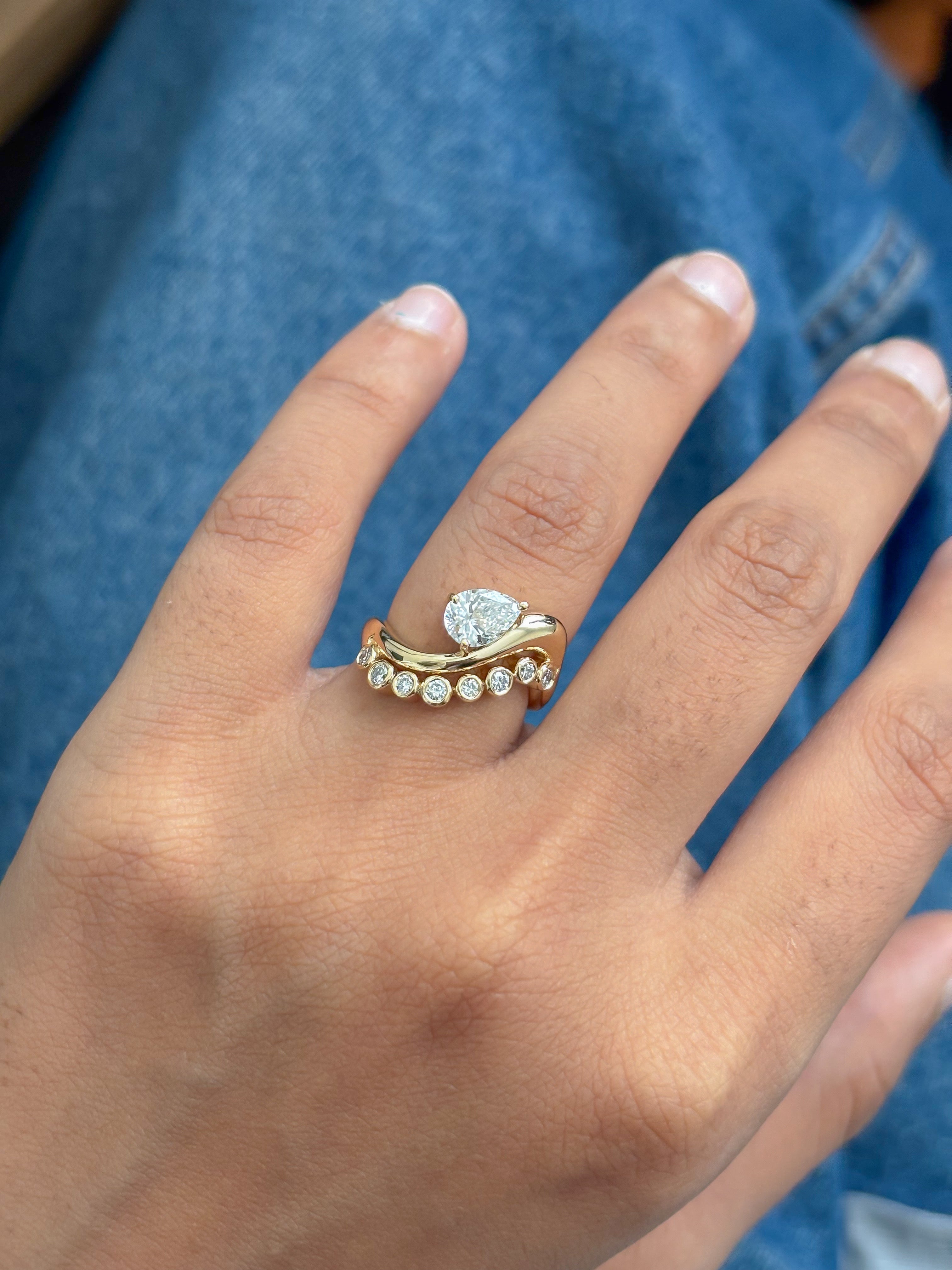 JPRG-5396/12799 Lab Grown Diamond Ring | 14K