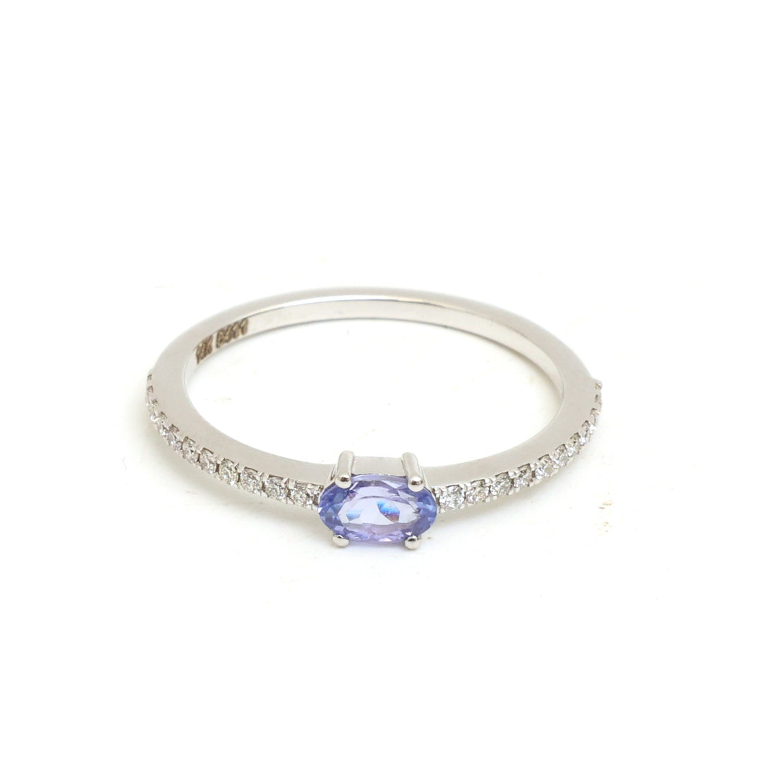 JPRG-5411/12830 Tanzanite Diamond Ring | 14K