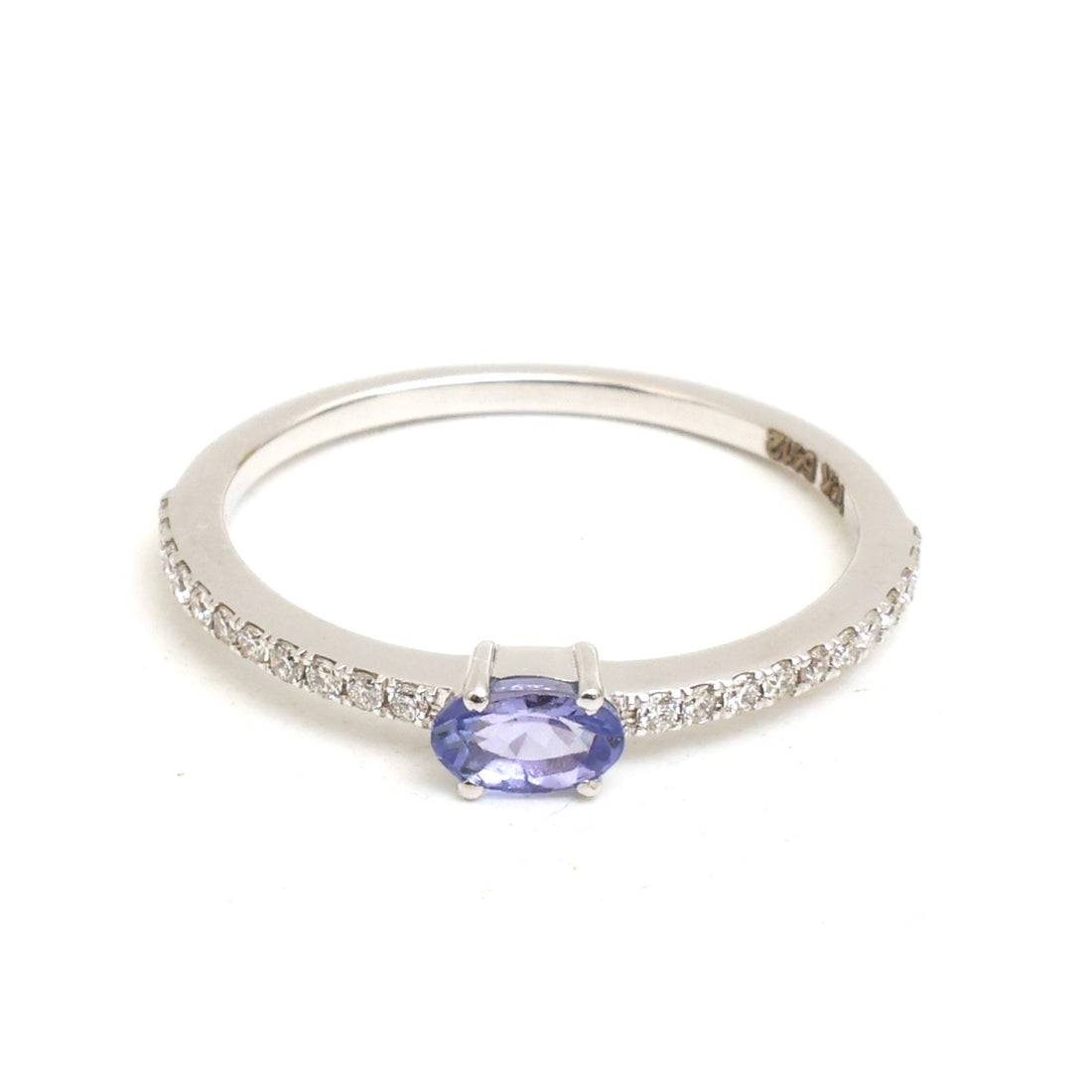 JPRG-5412/12831 Tanzanite Diamond Ring | 14K