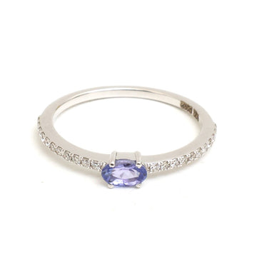 JPRG-5412/12831 Tanzanite Diamond Ring | 14K
