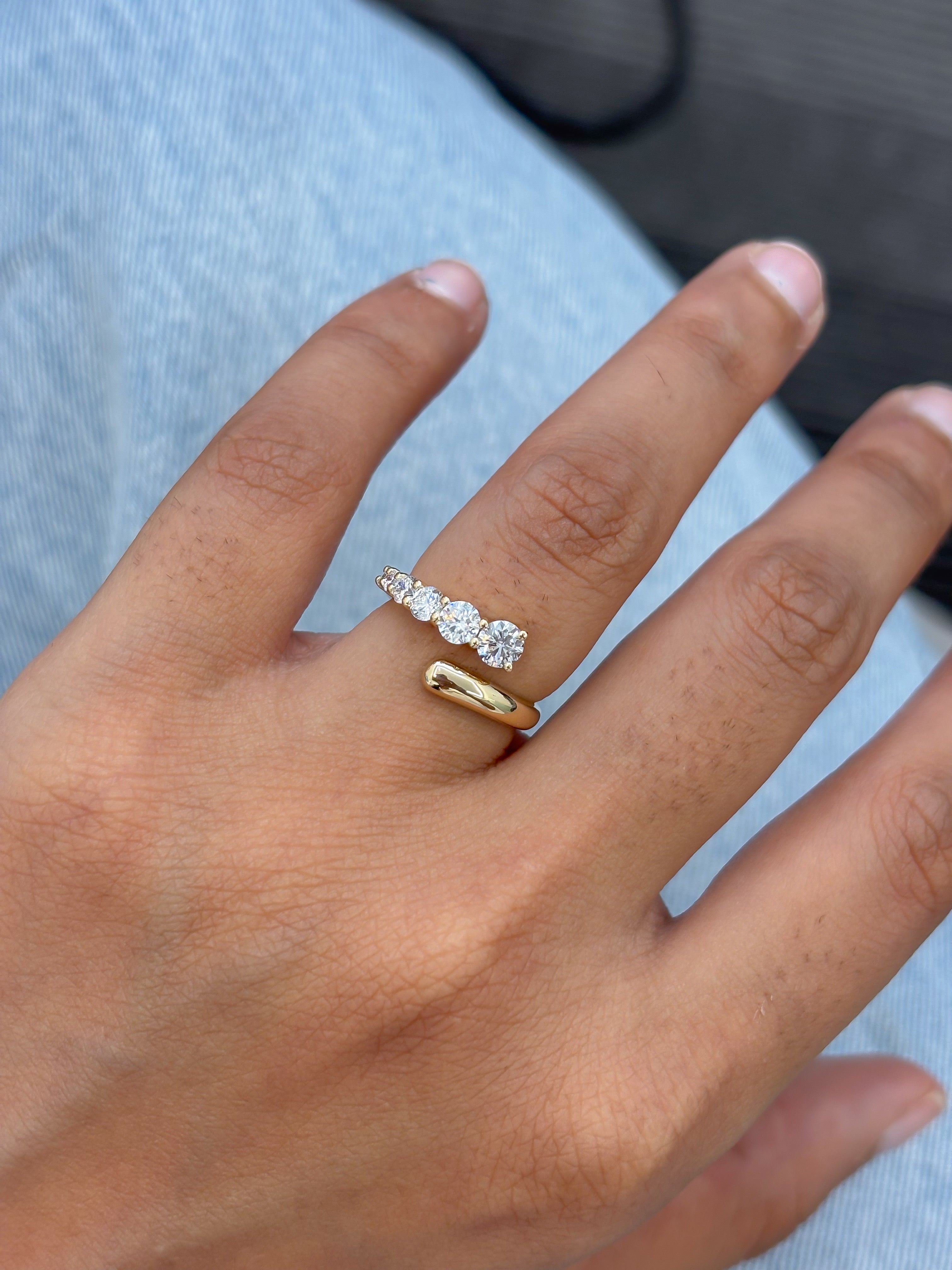 JPRG-5428/12881 Lab Grown Diamond Ring | 14K