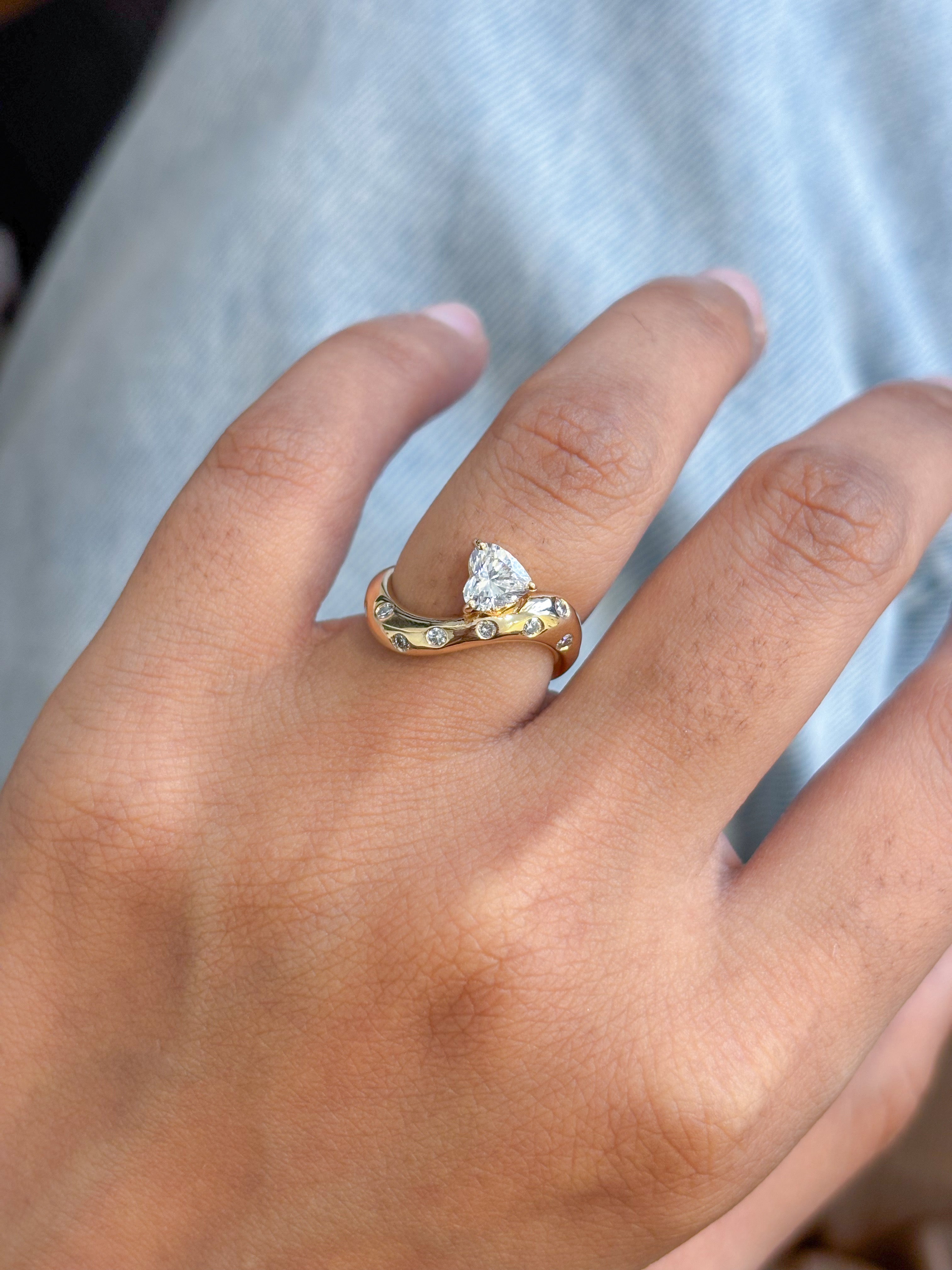 JPRG-5450/13007 Lab Grown Diamond Ring | 14K
