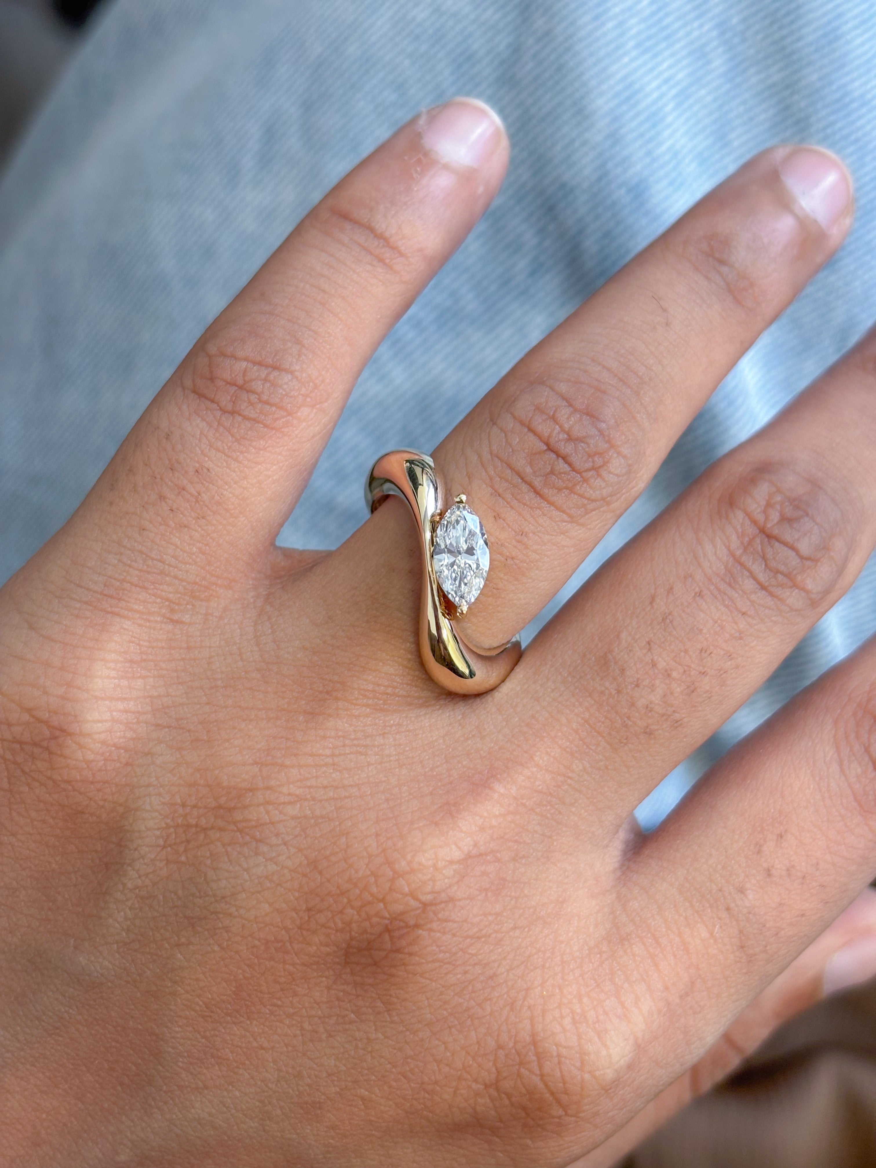 JPRG-5453/13010 Lab Grown Diamond Ring | 14K