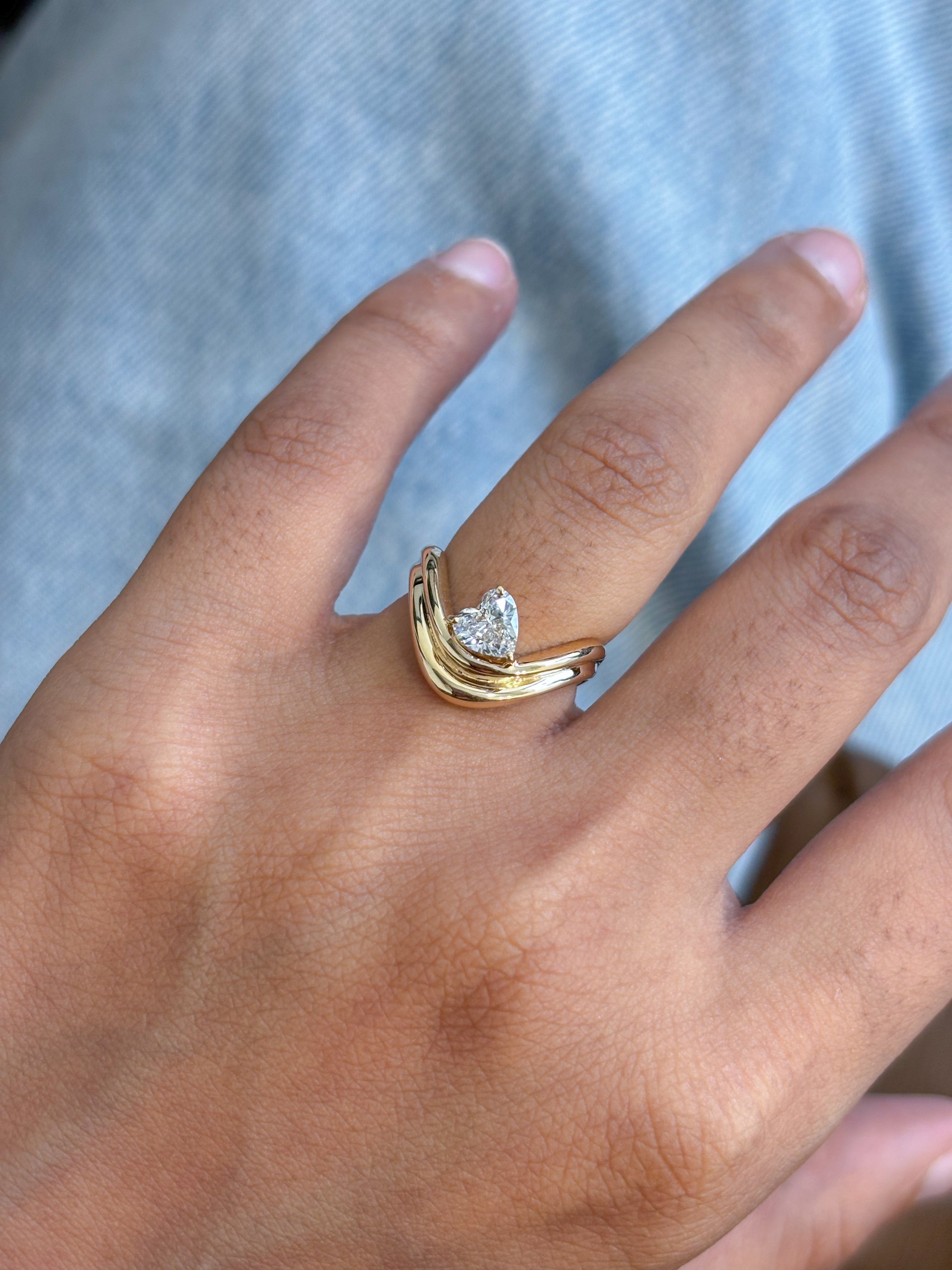 JPRG-5468/13025 Ruby Diamond Ring | 18K
