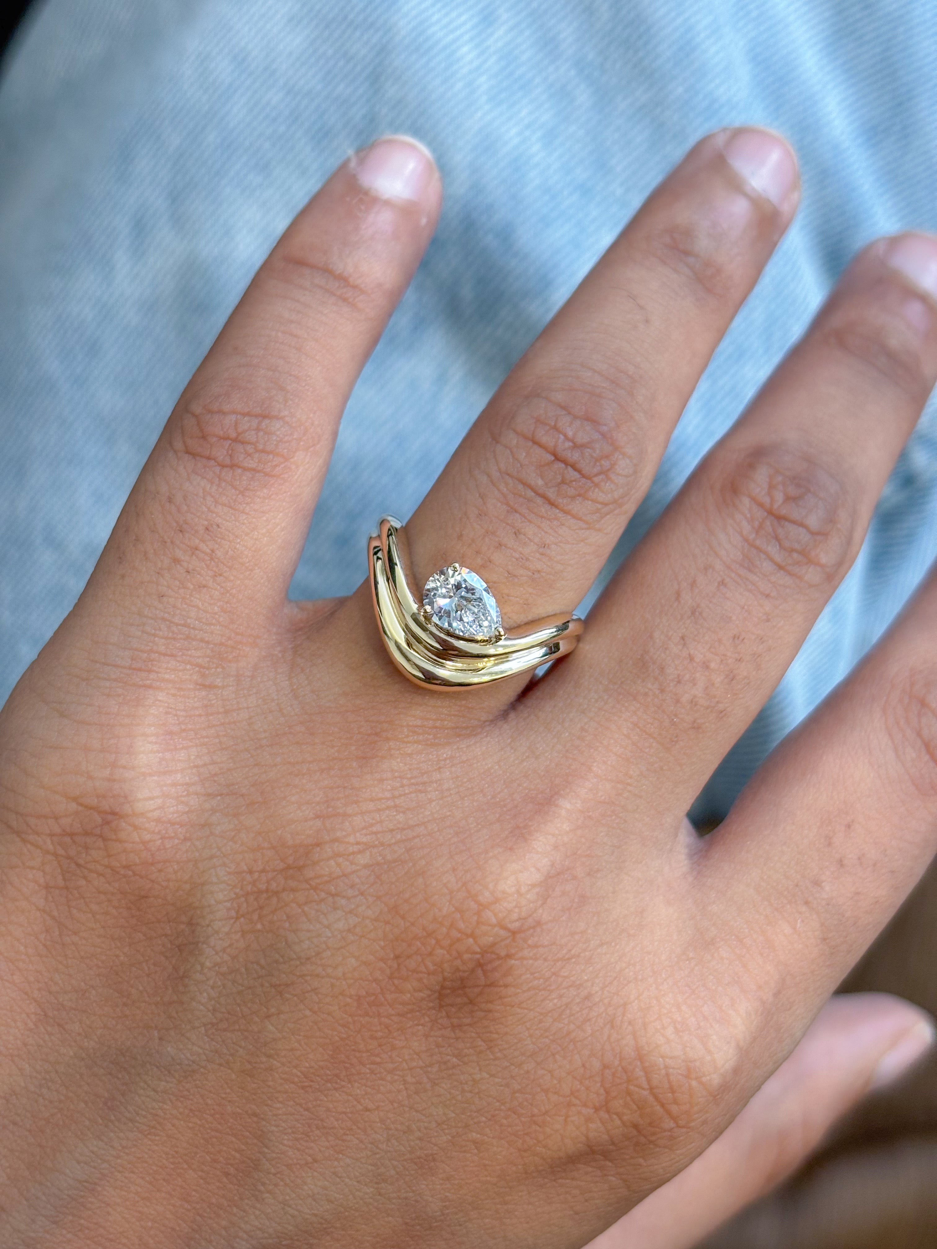 JPRG-5470/13027 Lab Grown Diamond Ring | 14K