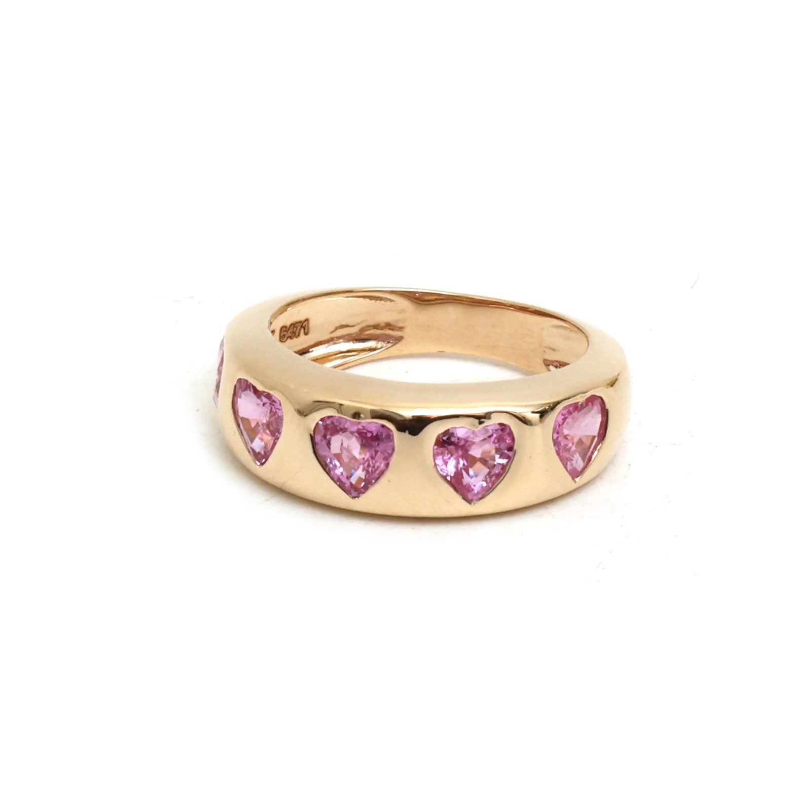 JPRG-5471/13035 Pink Sapphire Ring | 14K