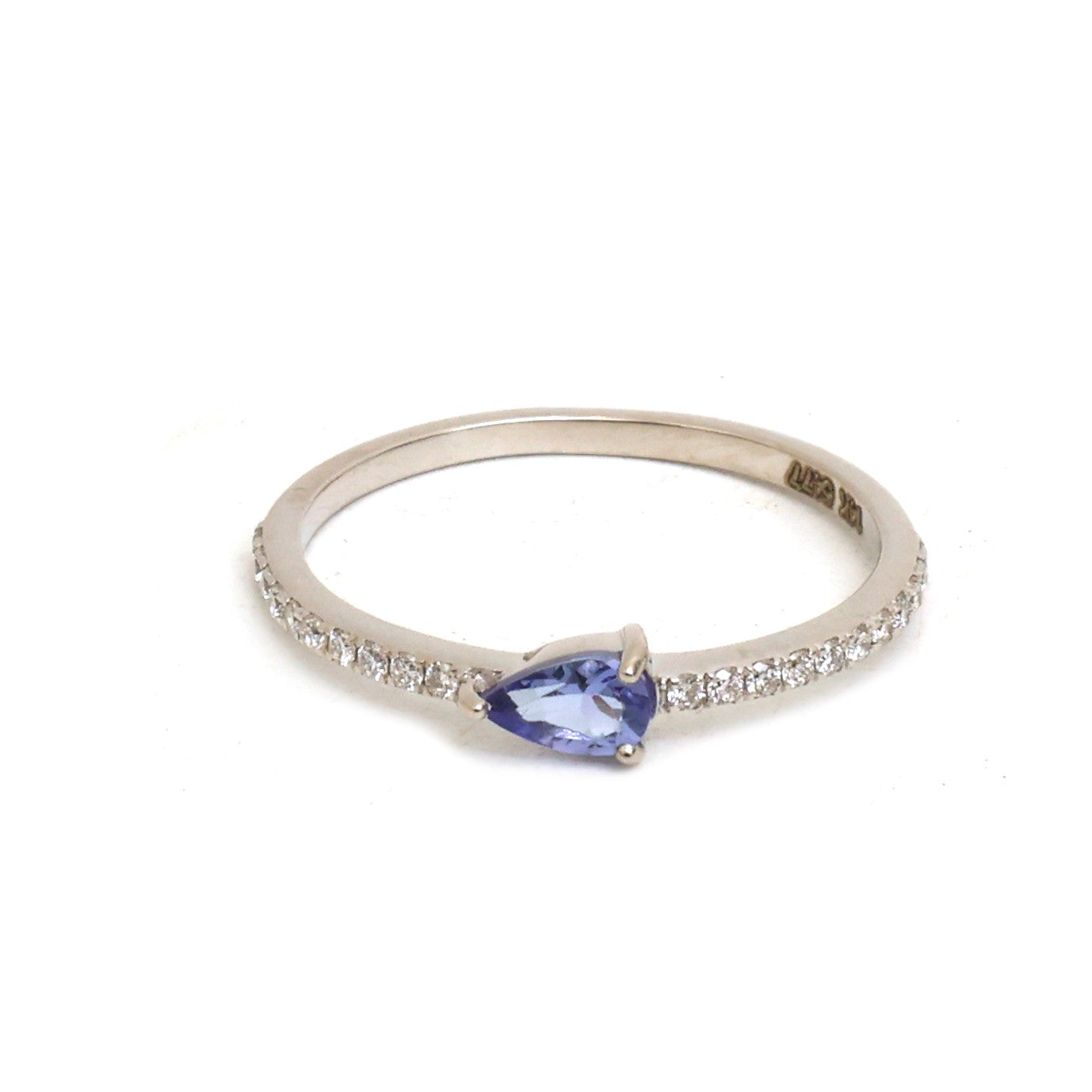 JPRG-5477/13050 Tanzanite Diamond Ring | 14K