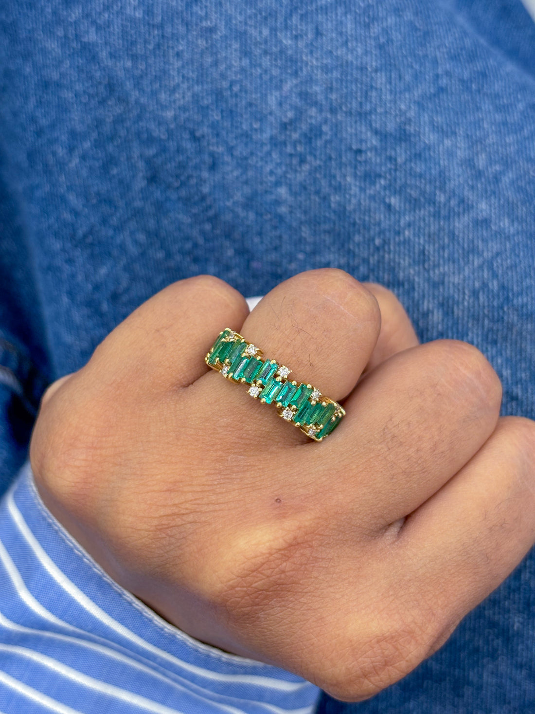 JPRG-549/1668 Emerald Ring | 18K