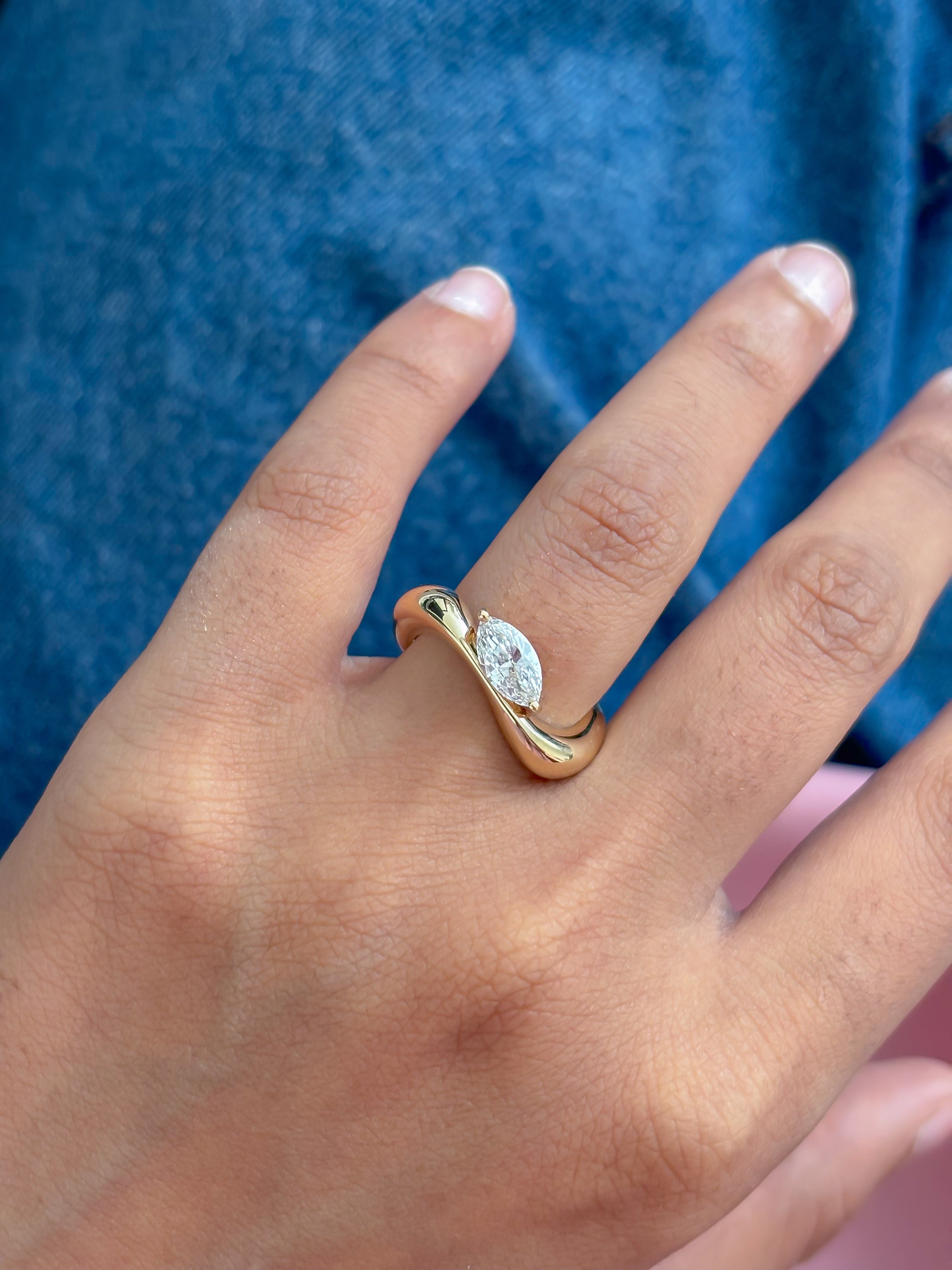 JPRG-5512/13103 Lab Grown Diamond Ring | 14K